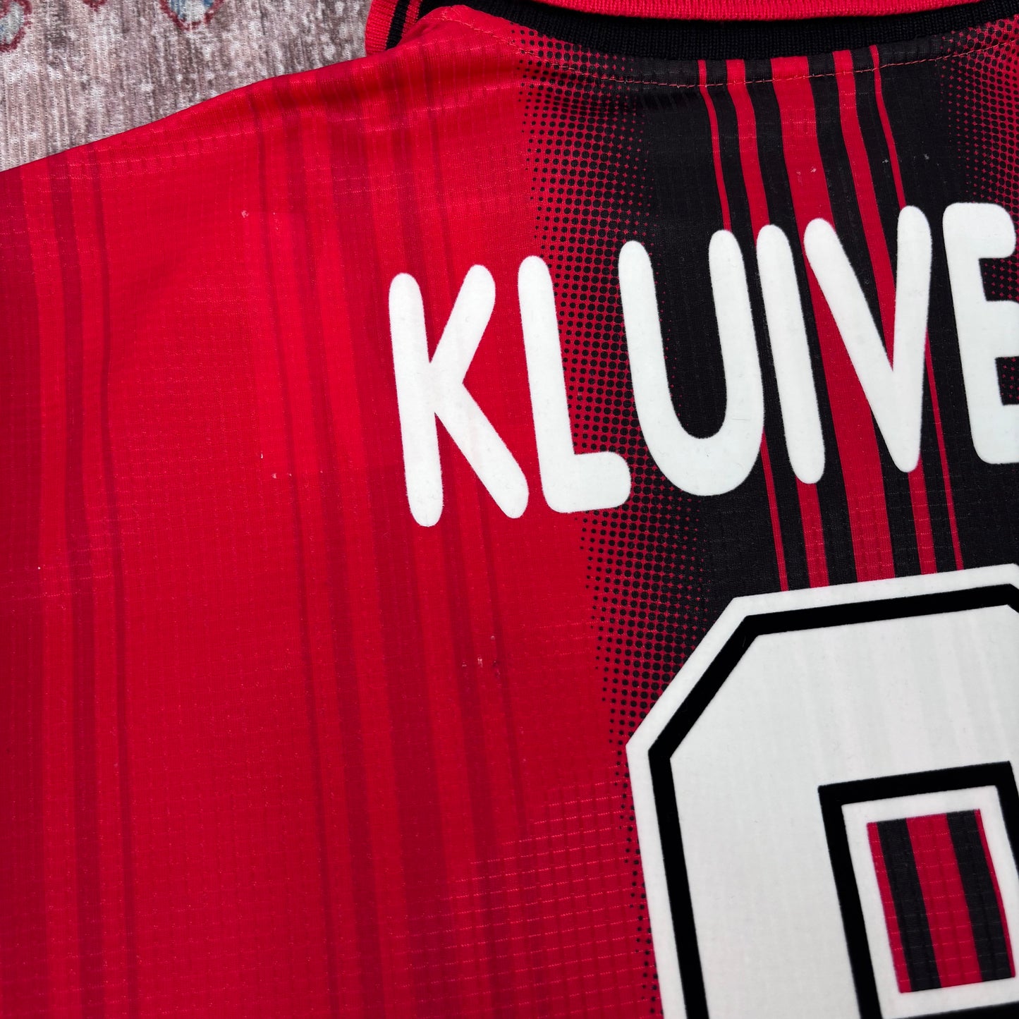 1996/97 AC Milan Fourth Shirt - Kluivert - M