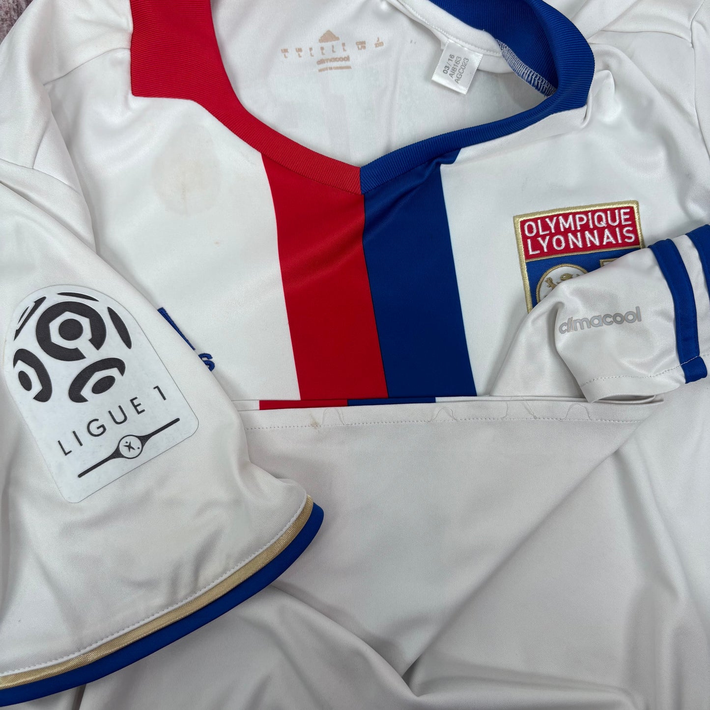 2016/17 Olympique Lyon Home Shirt - Mateta - L