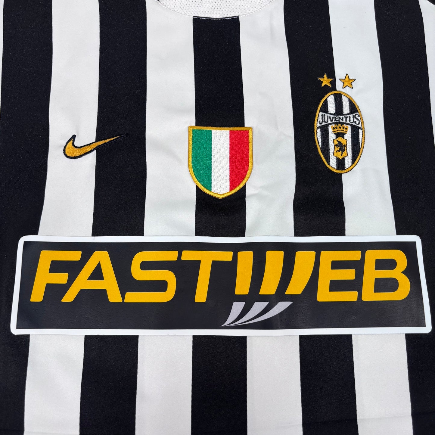 2003/04 Juventus FC Home Shirt - Nedved - L
