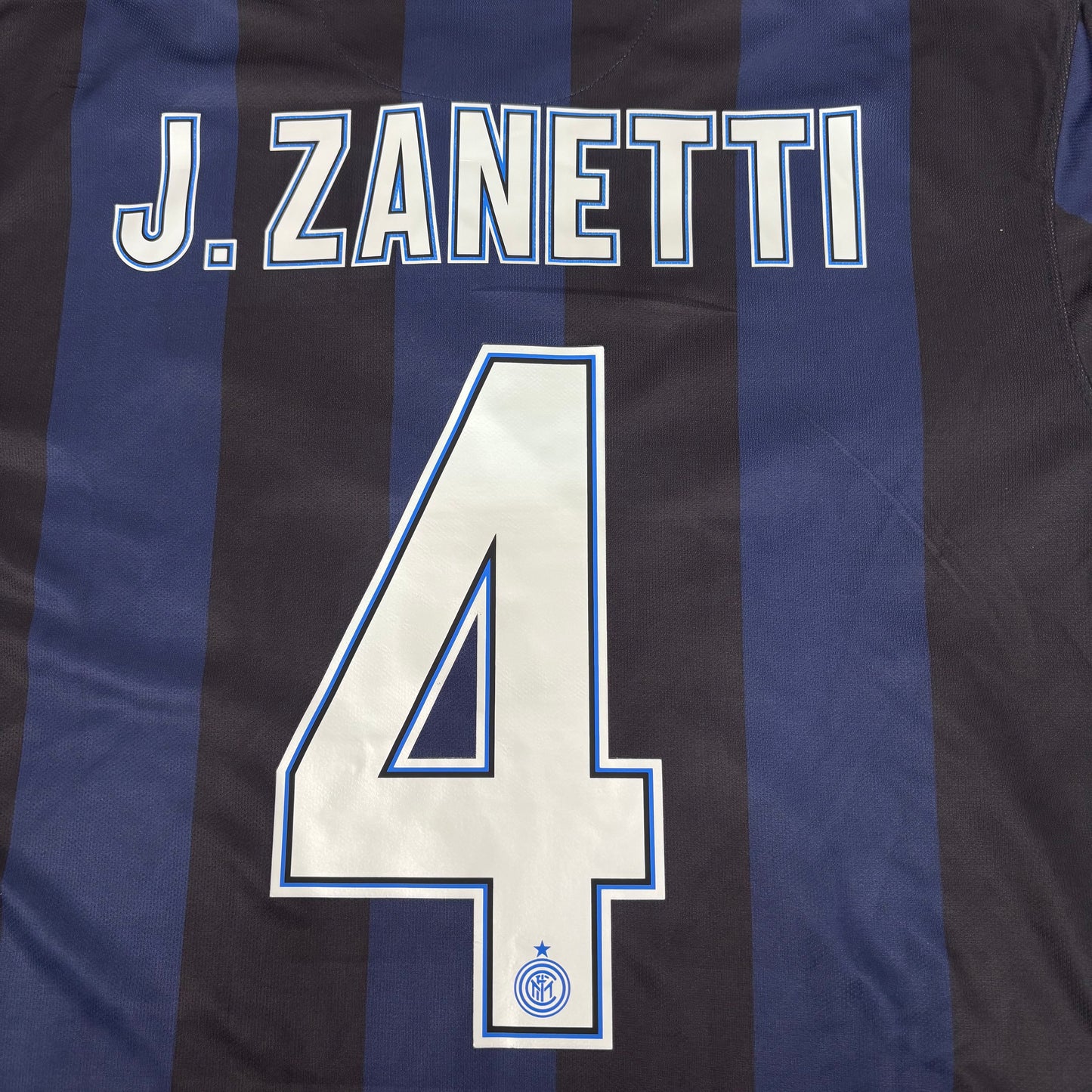 2013/14 Inter Milan Home Shirt - Javier Zanetti - M