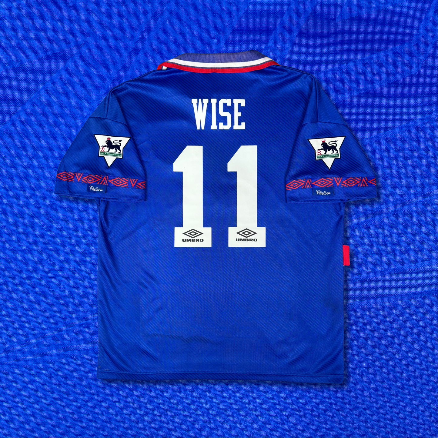 1993/94 Chelsea Home Shirt - Wise - XL