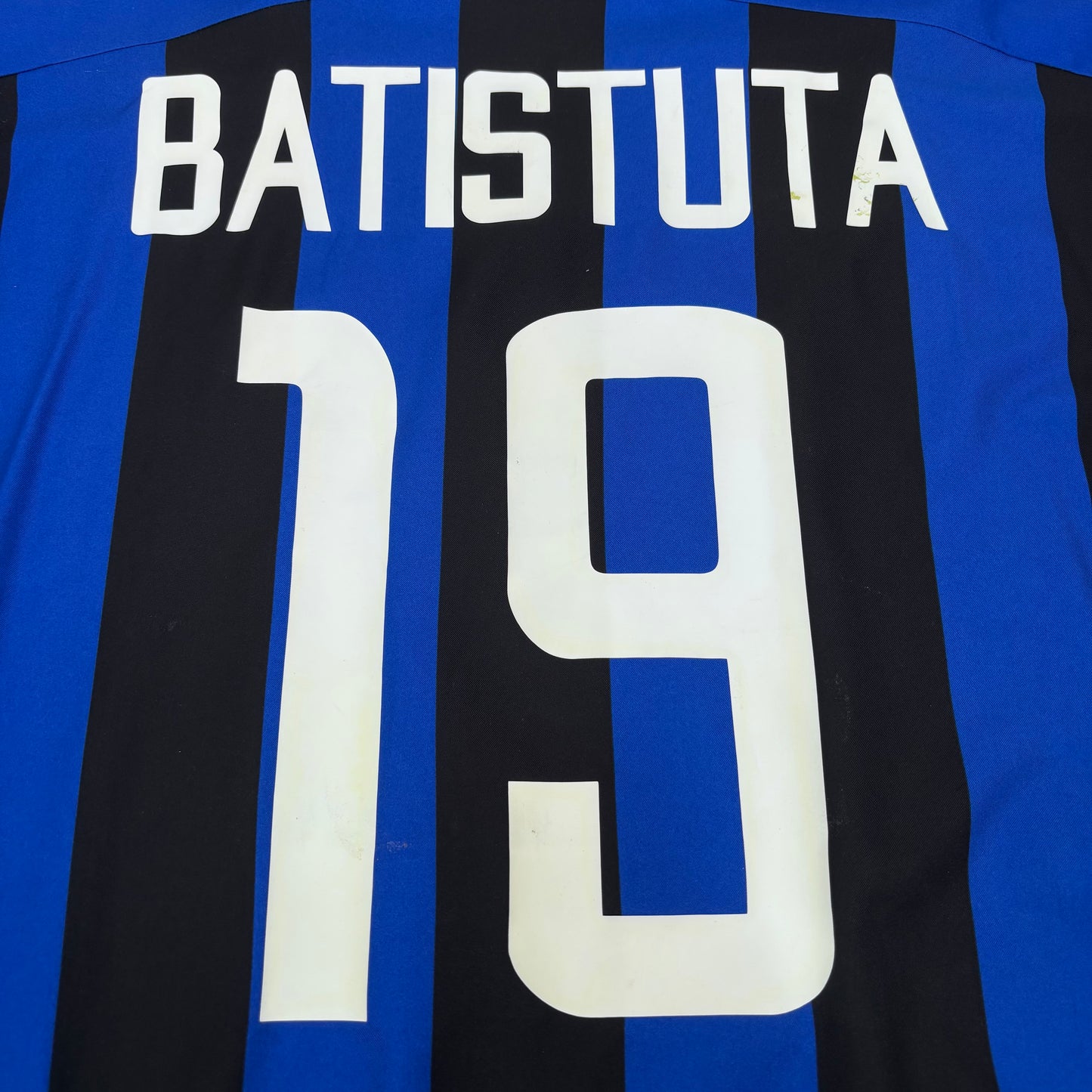 2002/03 Inter Milan Home Longsleeve Shirt - Batistuta - L