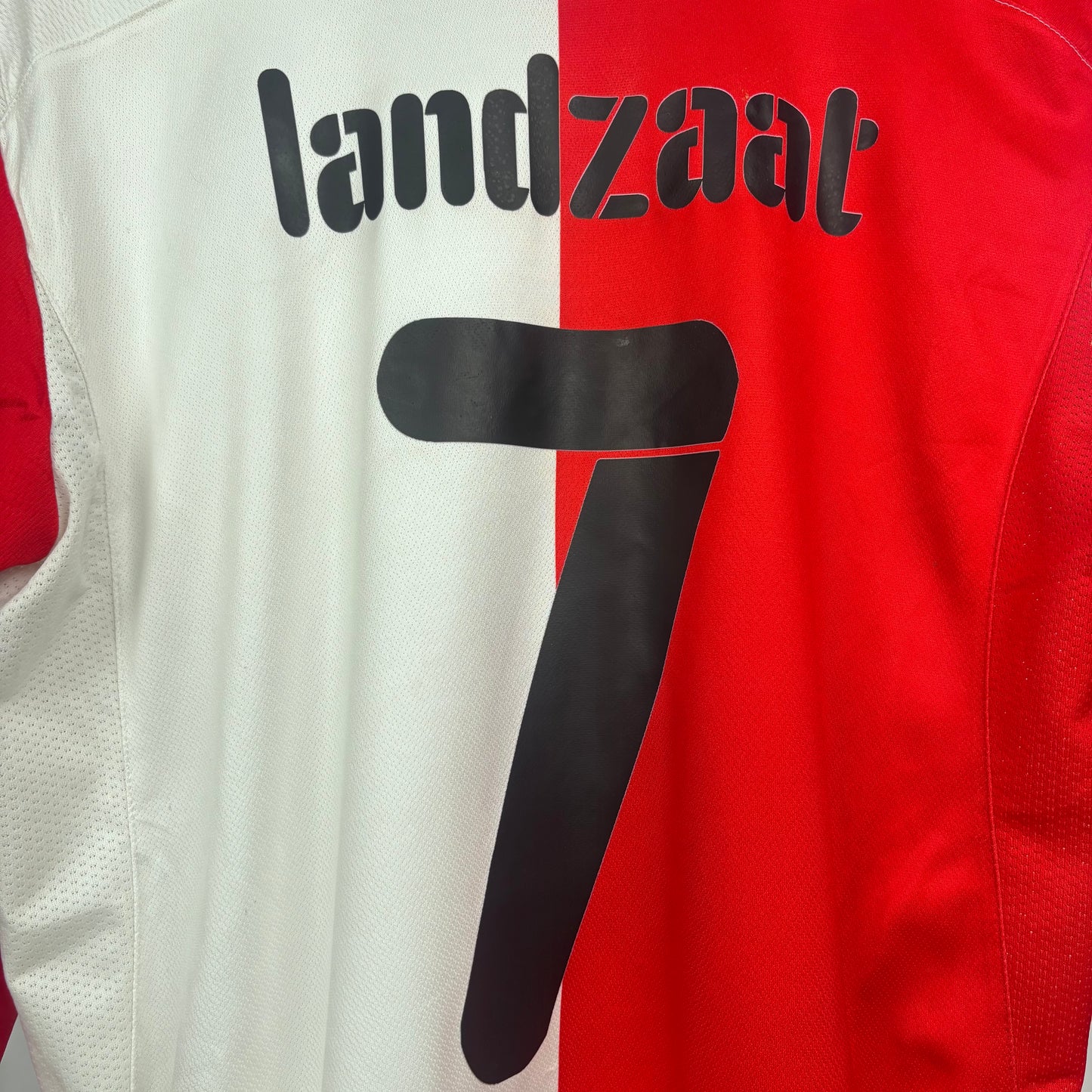 2009/10 Feyenoord Home Shirt - Landzaat - Longsleeve - M