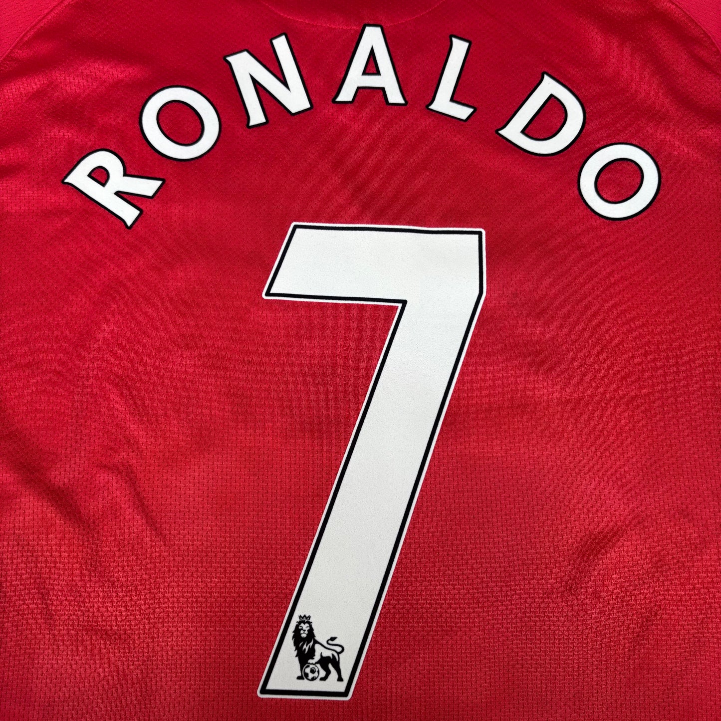 2007/08 Manchester United Home Shirt - Ronaldo - XL