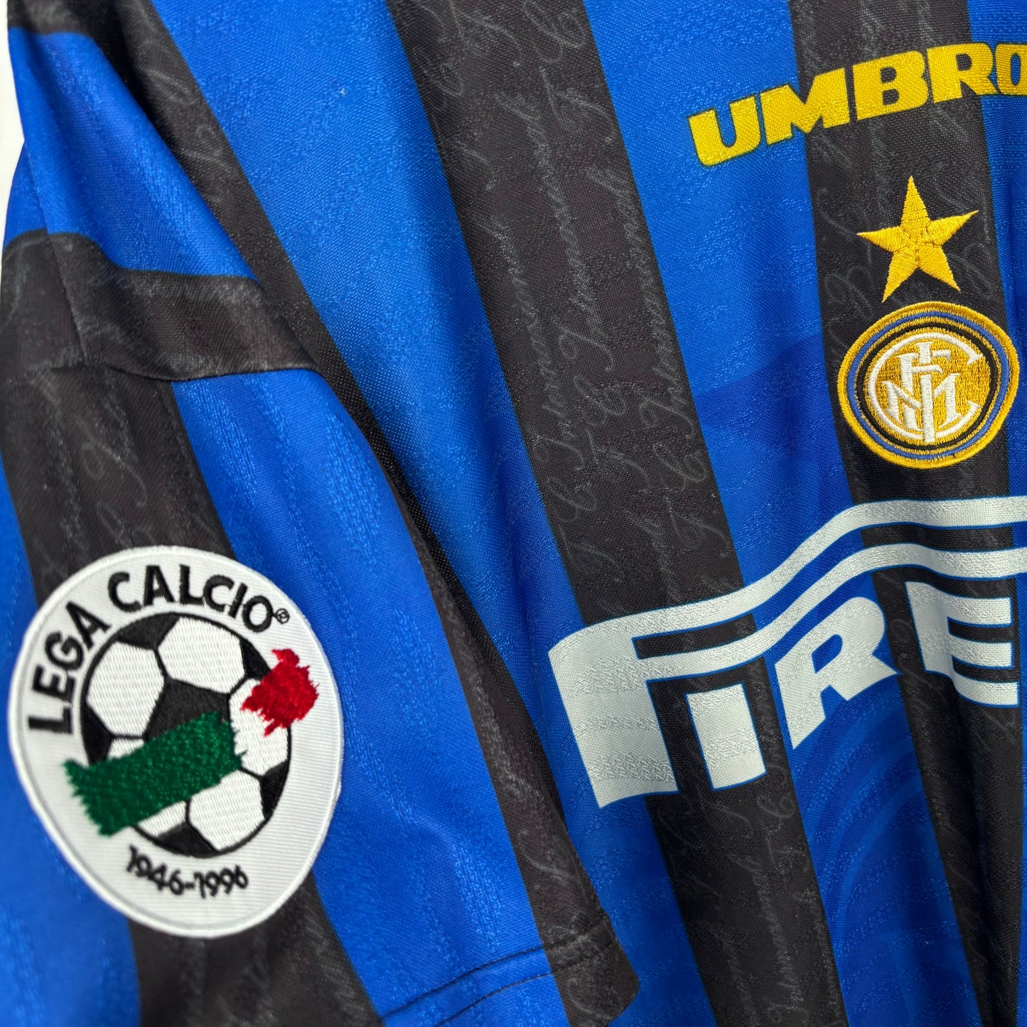 1996/97 Inter Milan Home Shirt - Zamorano - XL