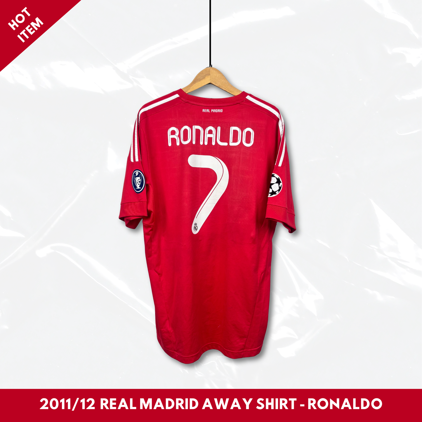 2011/12 Real Madrid Third Shirt - Ronaldo - XL