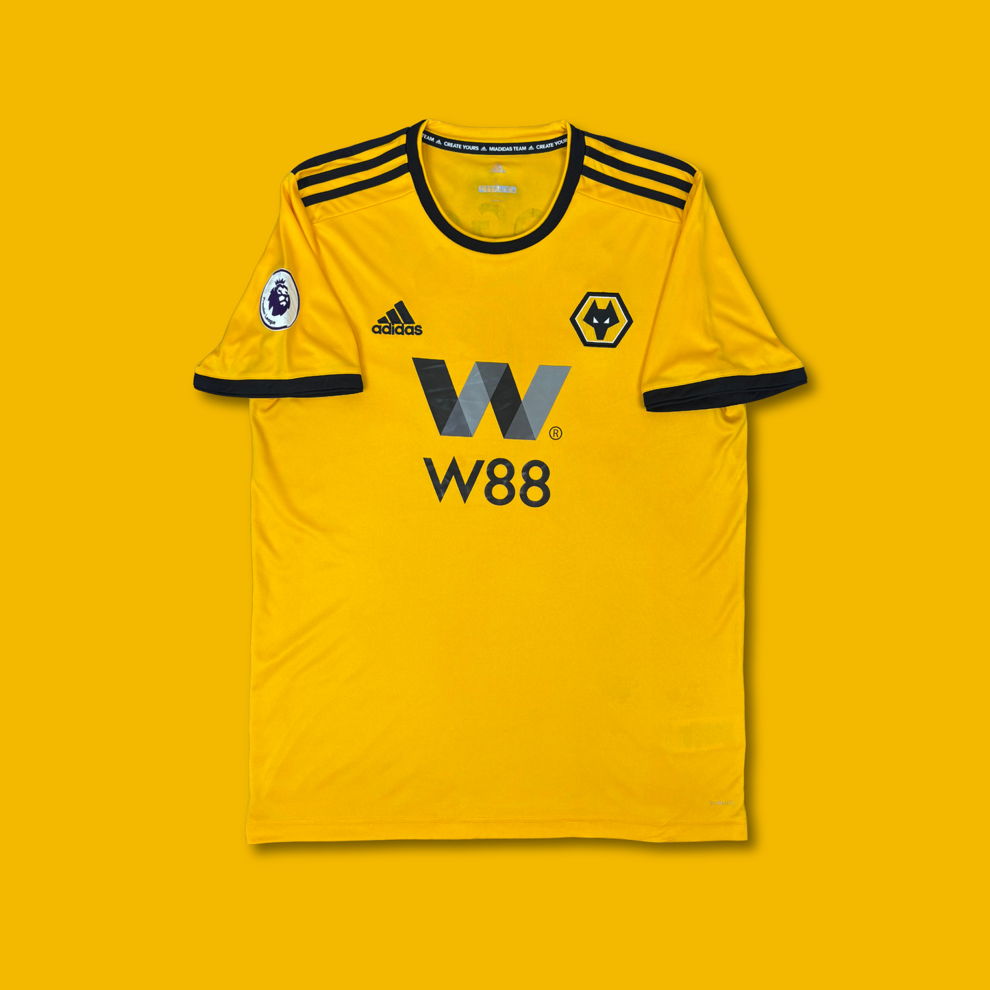2018/19 Wolverhampton Wandereres Home Shirt - Diogo Jota - L