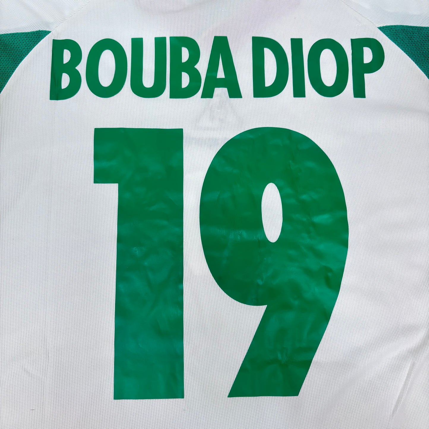 2002/03 Senegal Home Shirt - Papa Diop - L
