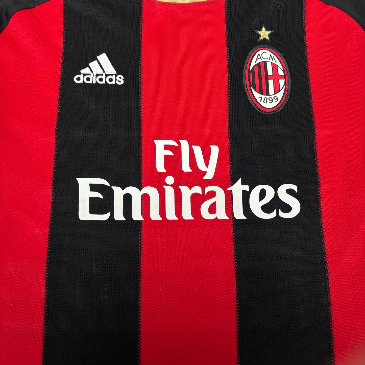 2010/11 AC Milan Home Shirt - Ronaldinho - L