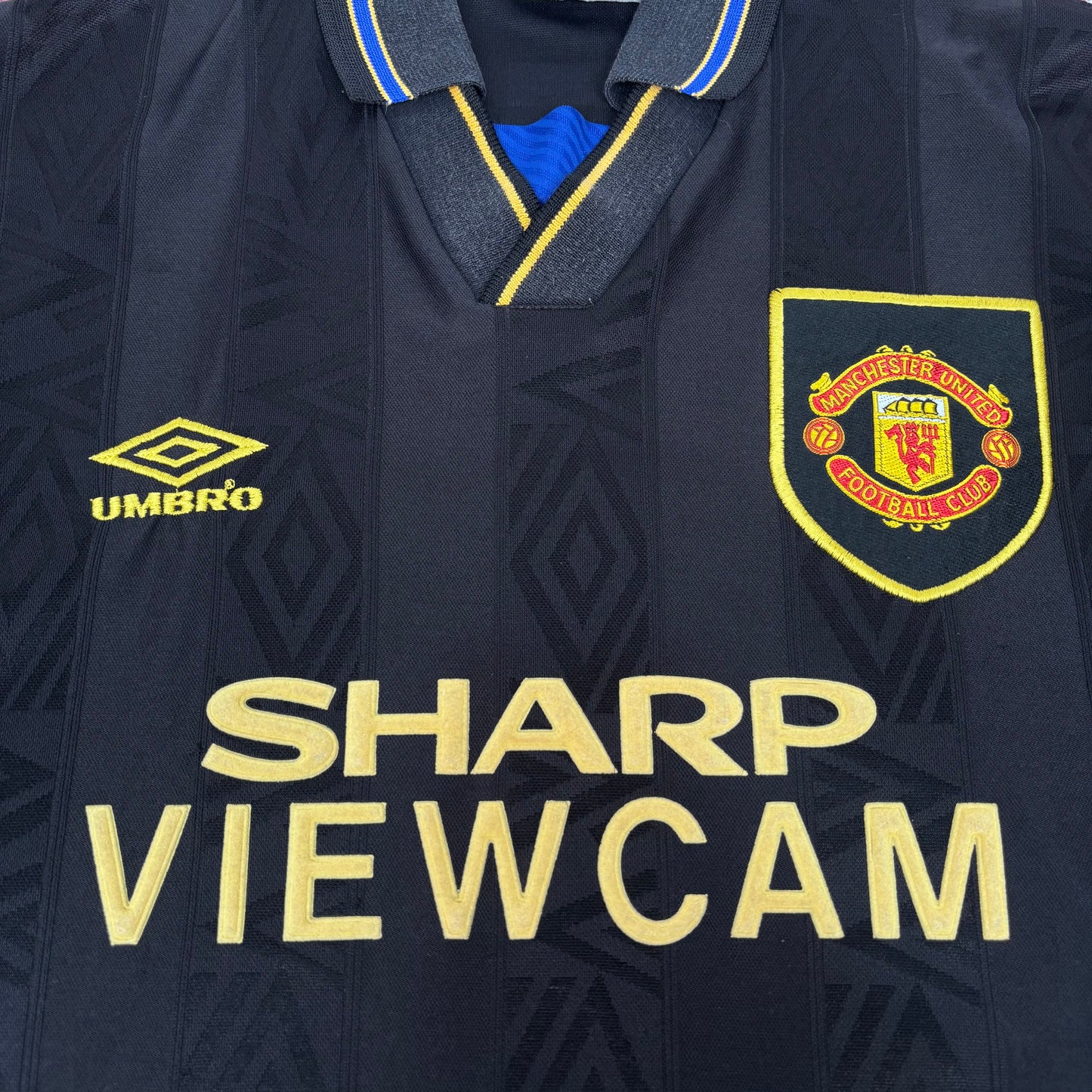 1994/95 Manchester United Away Shirt - Cantona - XL
