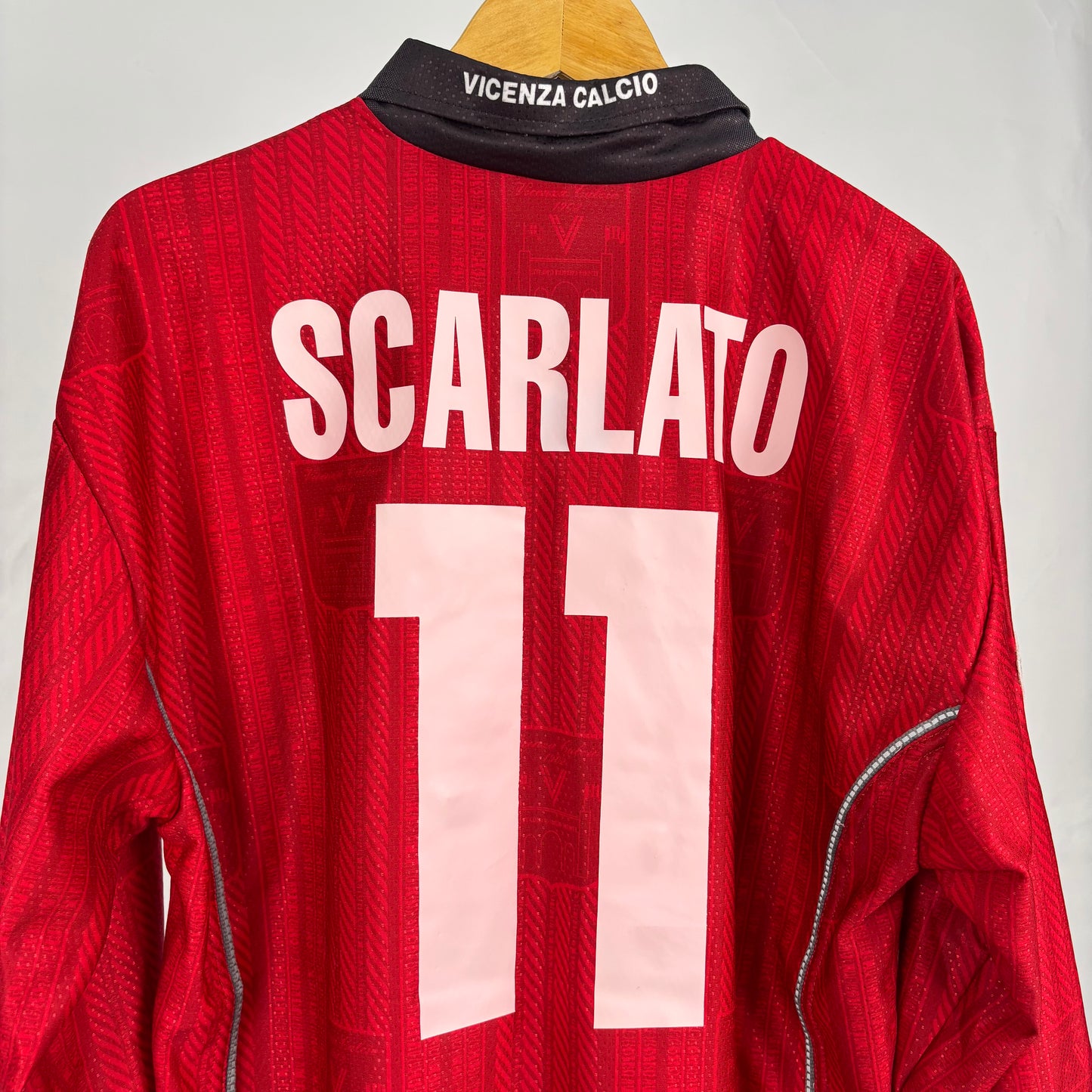 1998/99 Vicenza Away Shirt Longsleeve - Scarlato