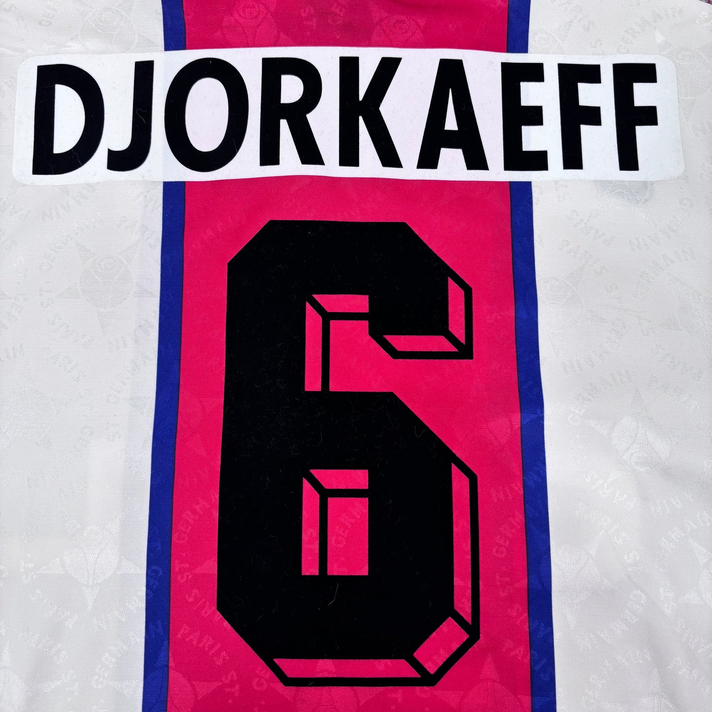 1995/96 Paris Saint Germain Away Shirt - Djorkaeff - L