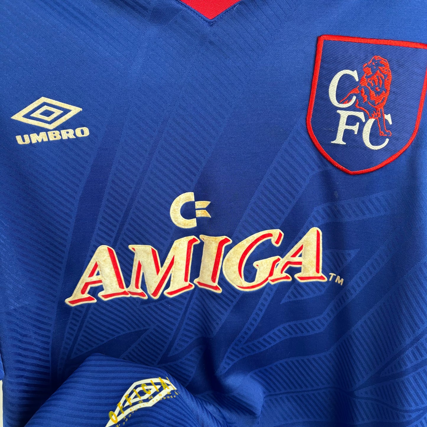 1993/94 Chelsea Home Shirt - Wise - XL