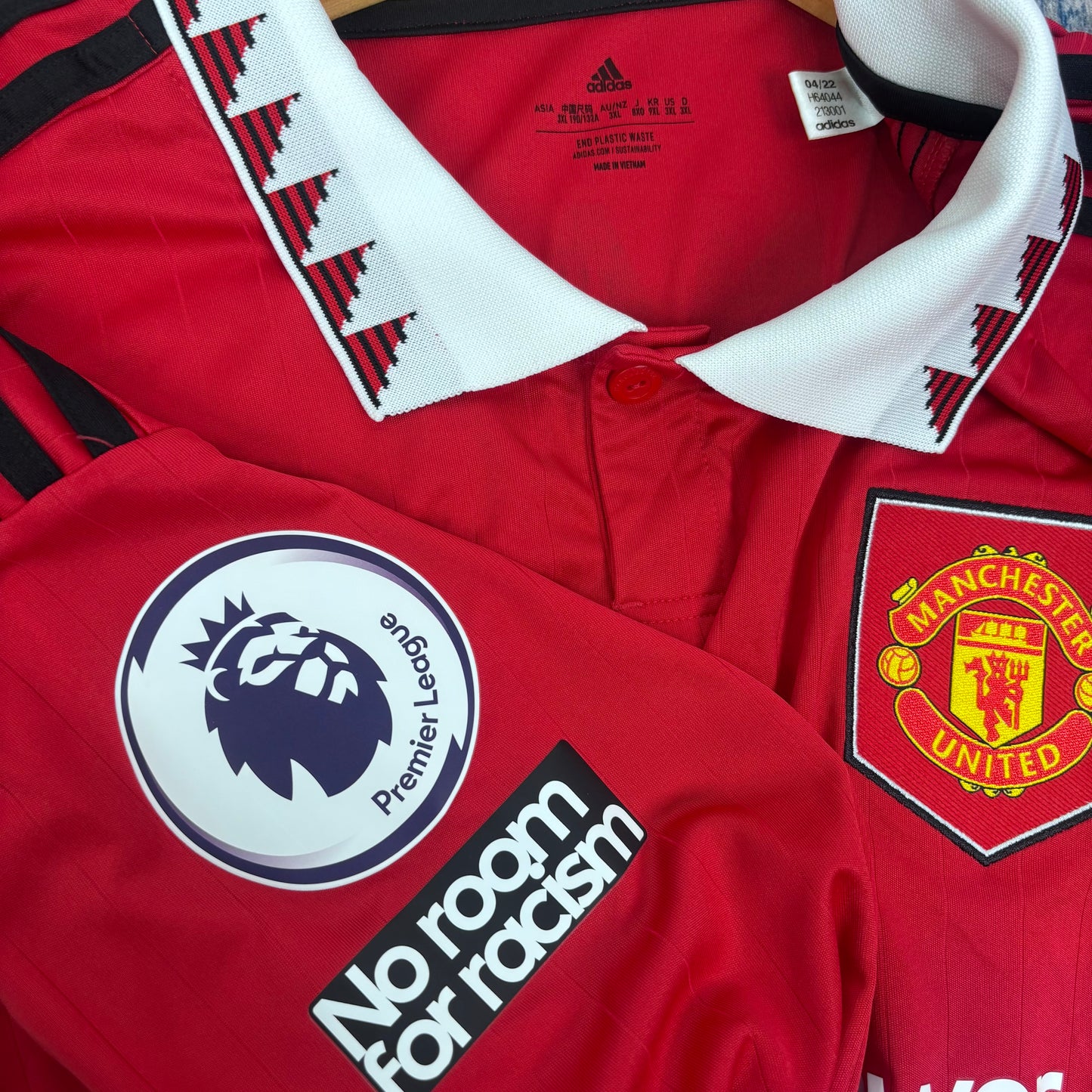 2022/23 Manchester United Longsleeve Home Shirt - Ronaldo - 3XL