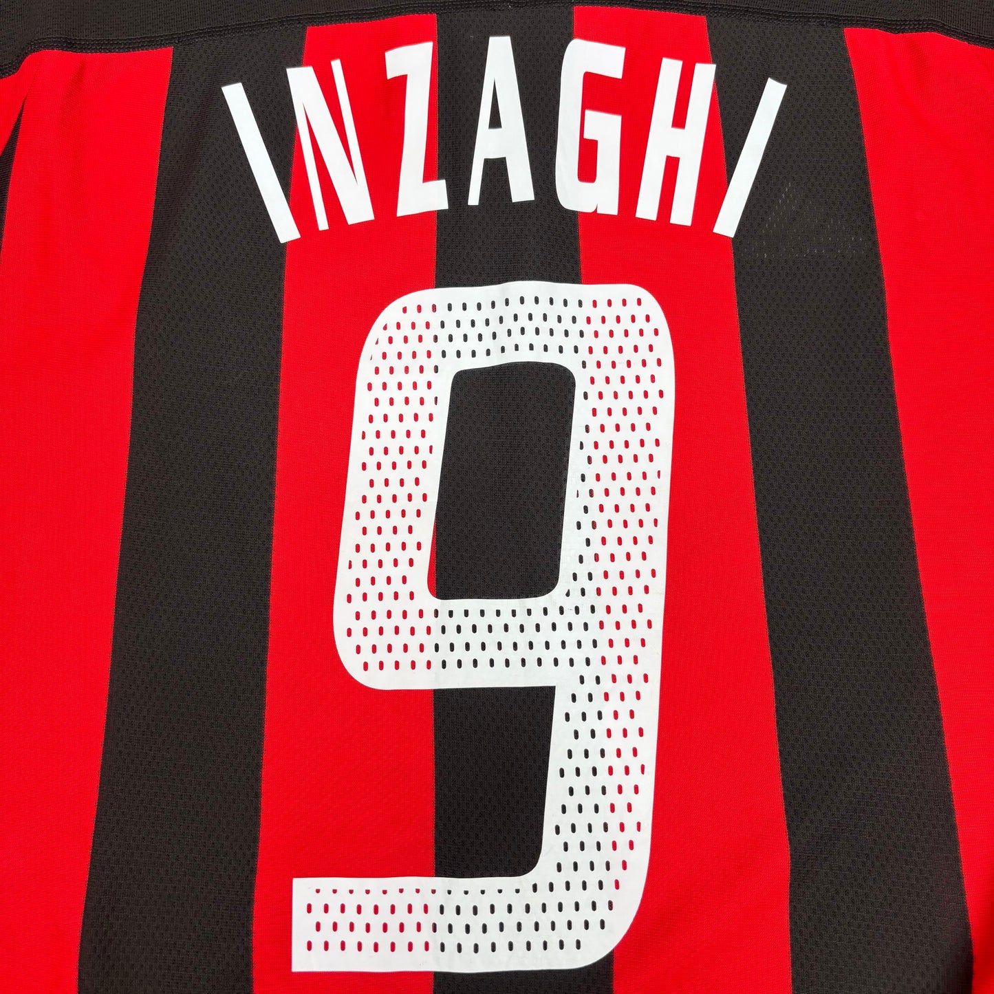 2003/04 AC Milan Home Shirt - Inzaghi - L