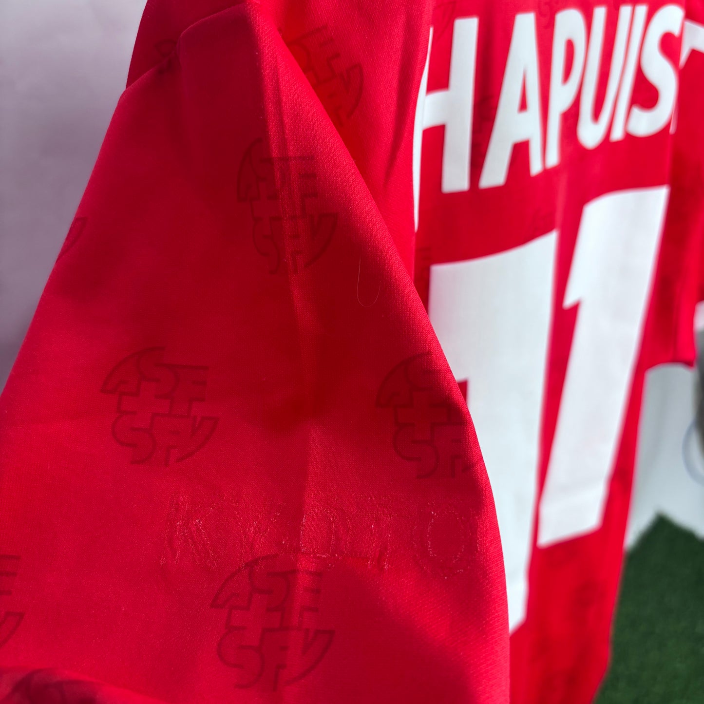 1994/95 Swiss Home Shirt - Chapuisat - M