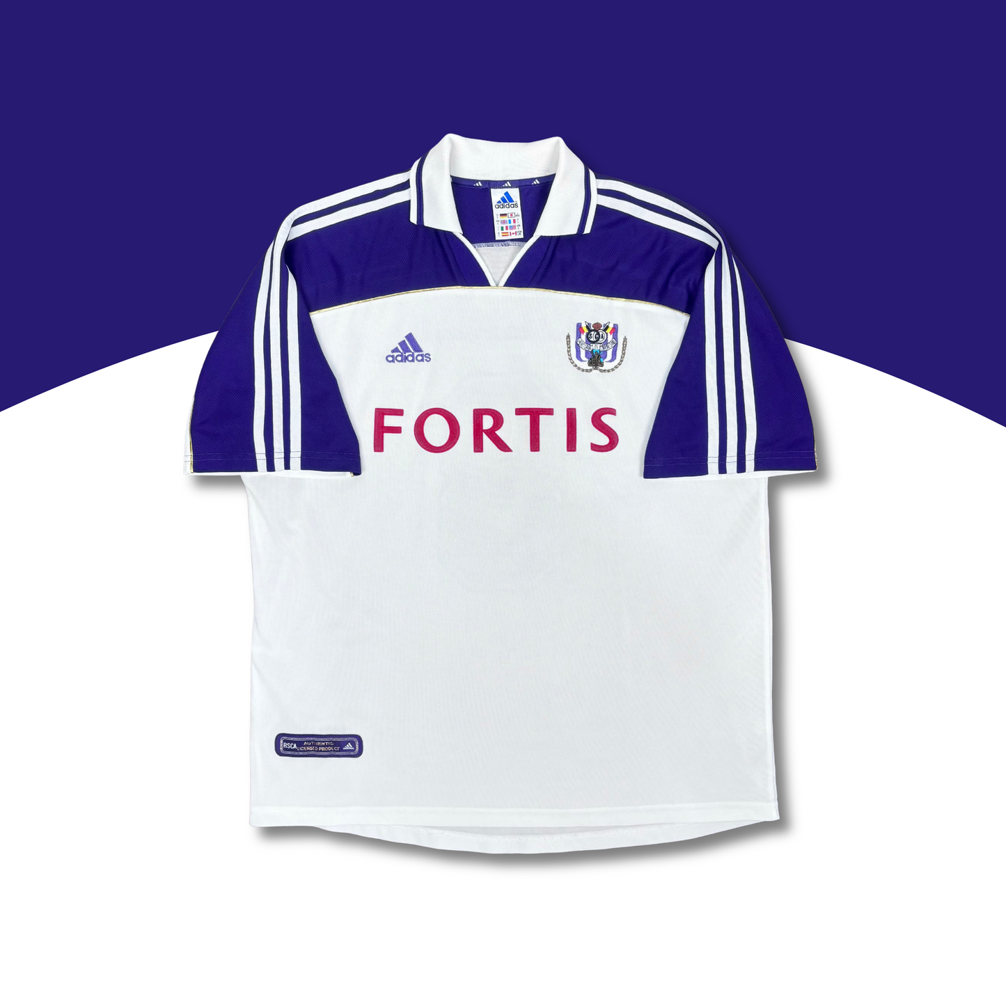2000/01 Anderlecht Home Shirt - Koller - L