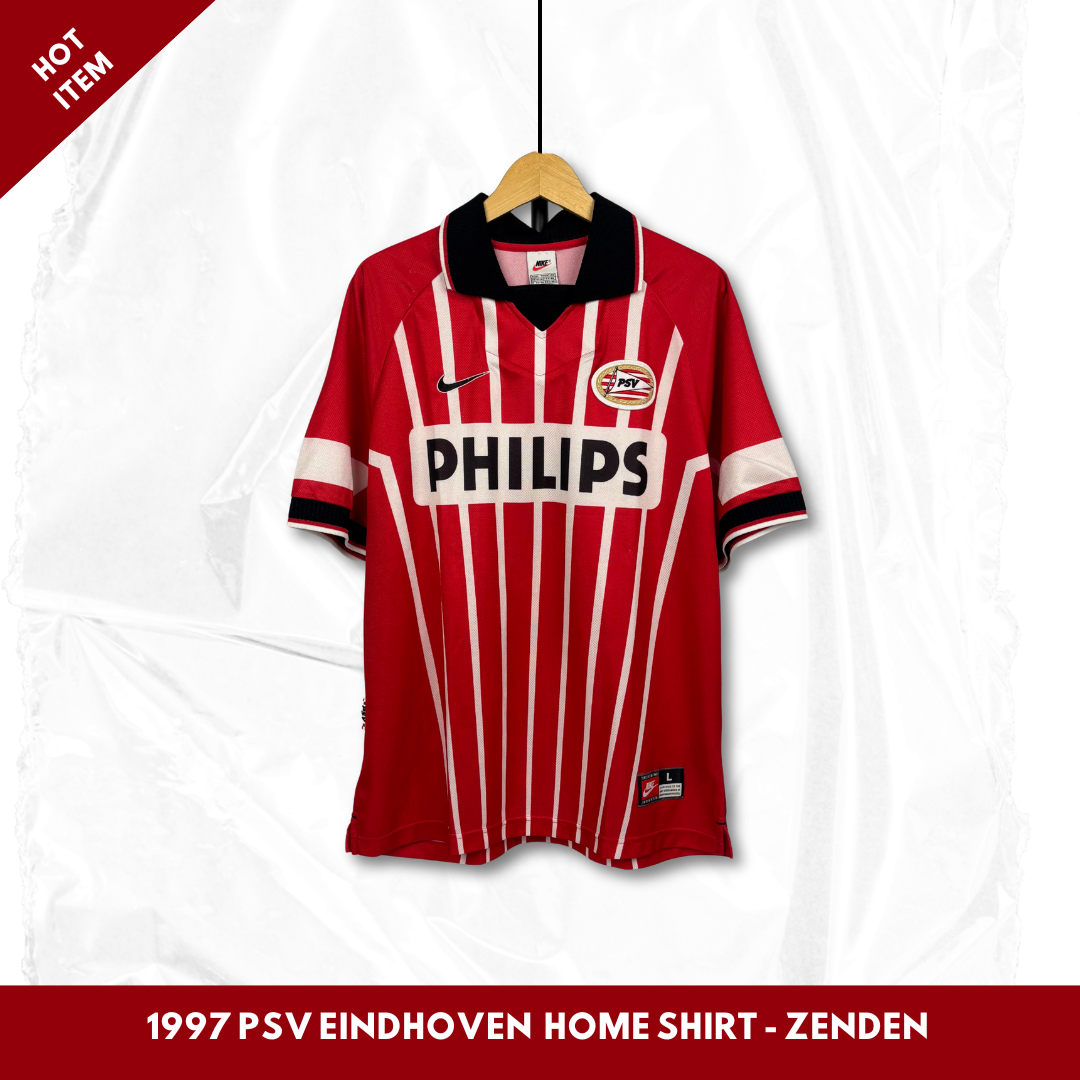 1997/98 PSV Eindhoven Home Shirt - Zenden