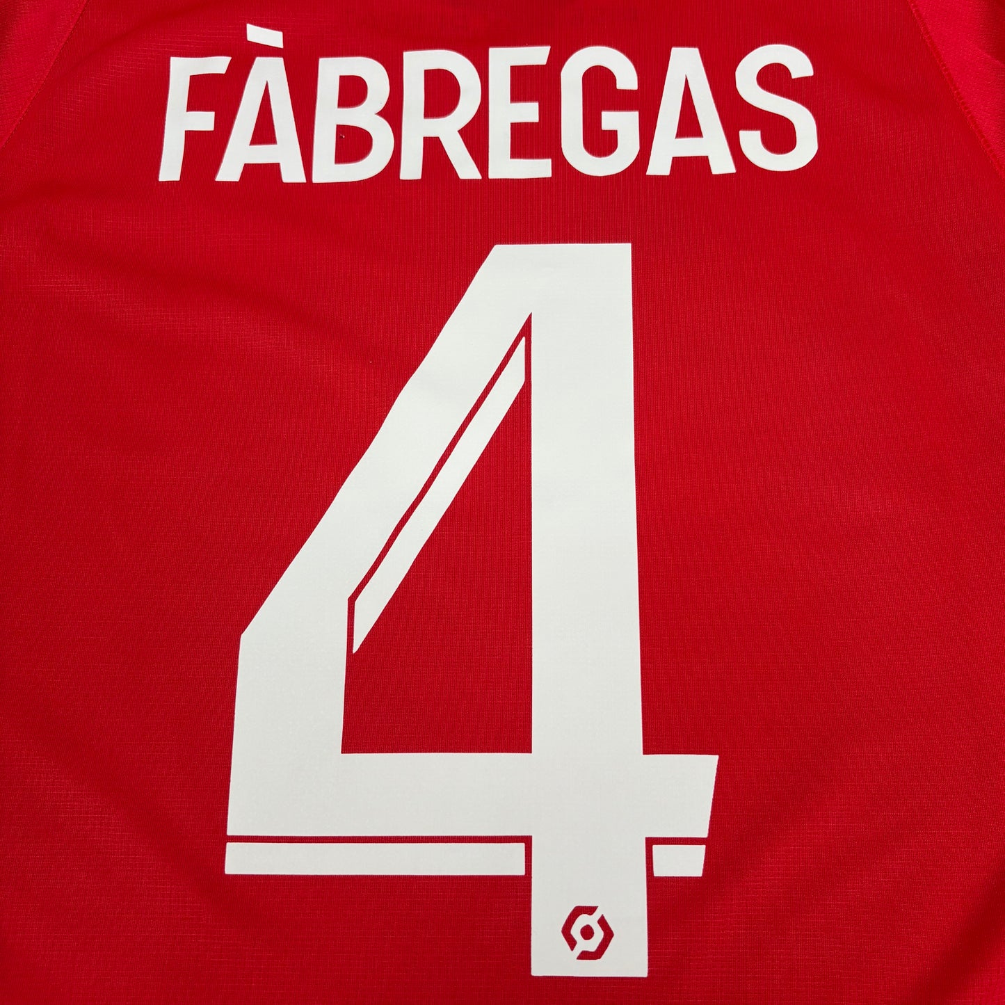 2020/21 AS Monaco Home Shirt - Cesc Fabregas - XL