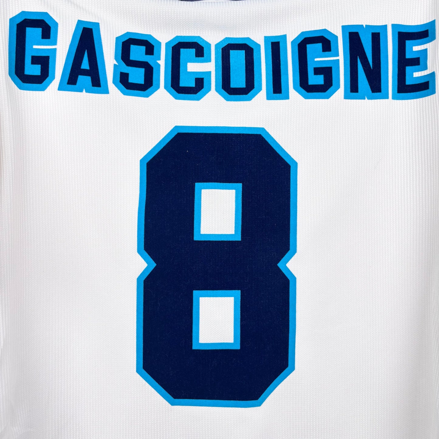 1996/97 England Home Shirt - Gascoigne - L