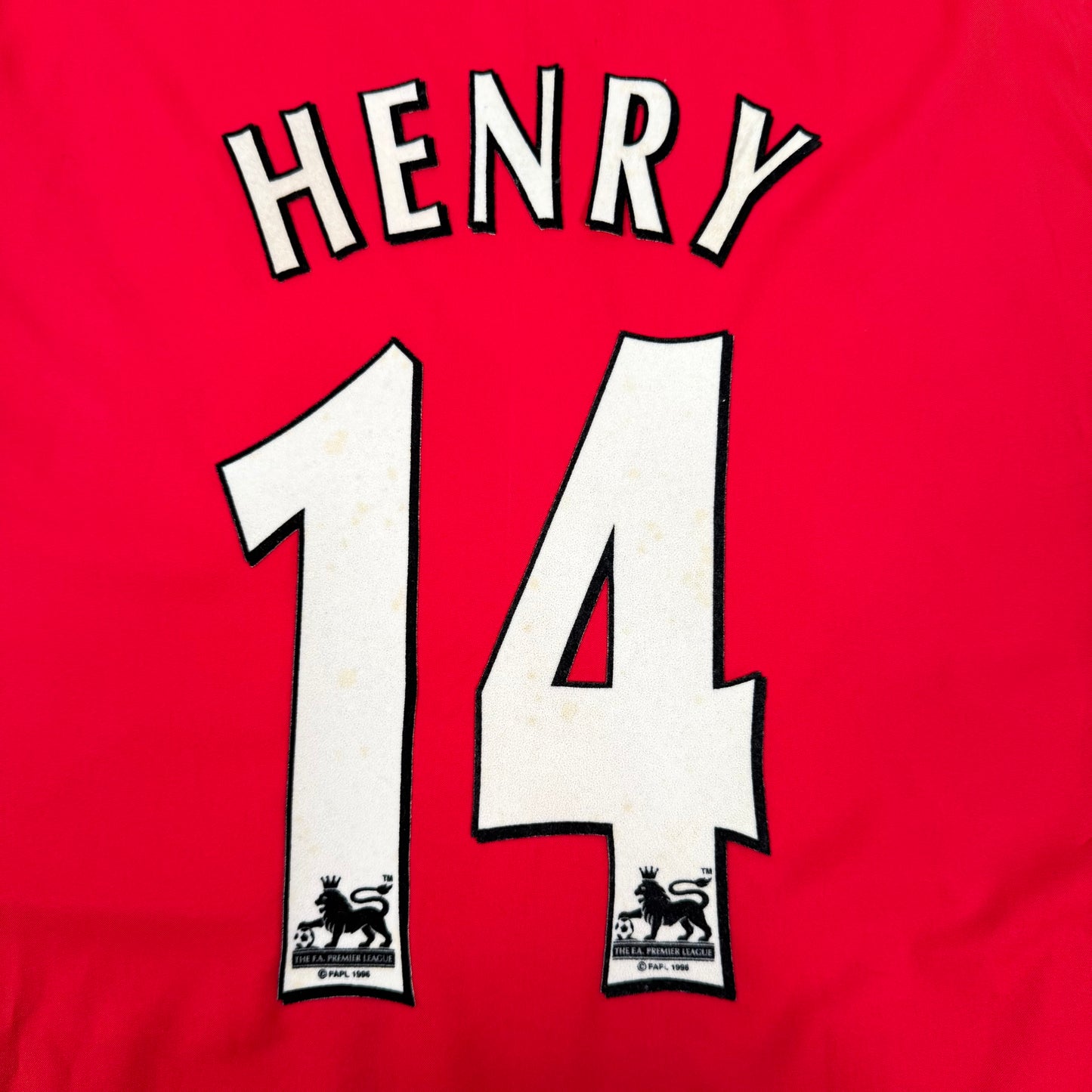 2002/03 Arsenal Home Shirt - Henry - XL