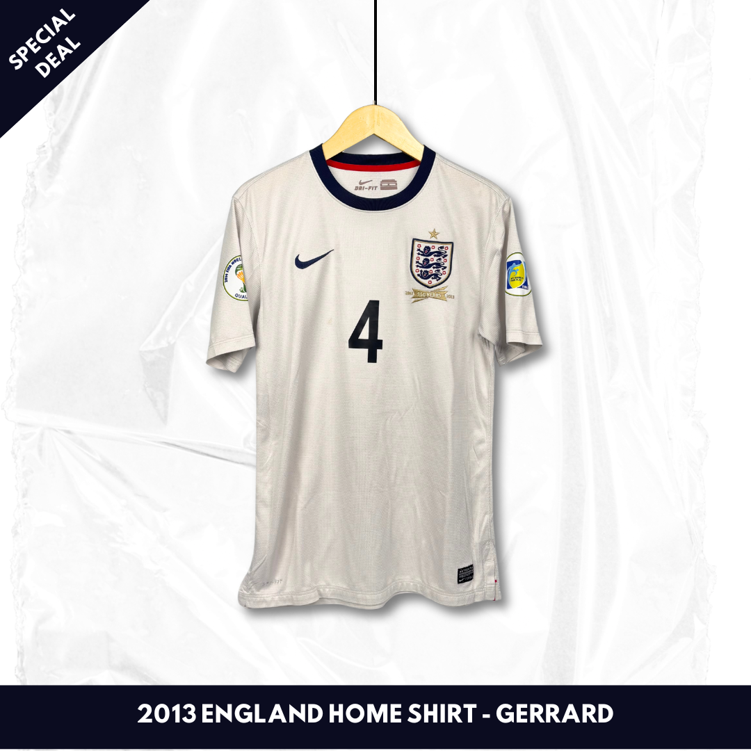 2013/14 England Home Shirt - Gerrard