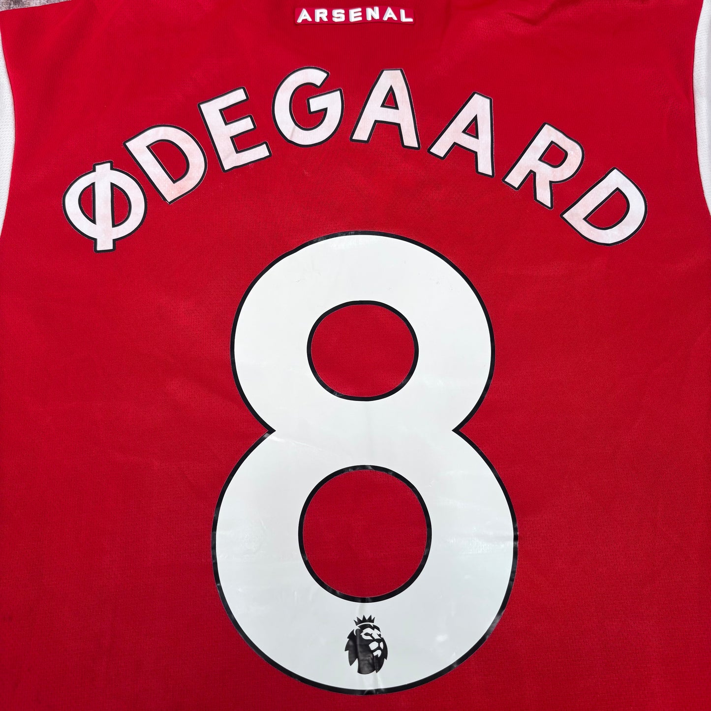 2022/23 Arsenal Home Shirt - Odegaard - M