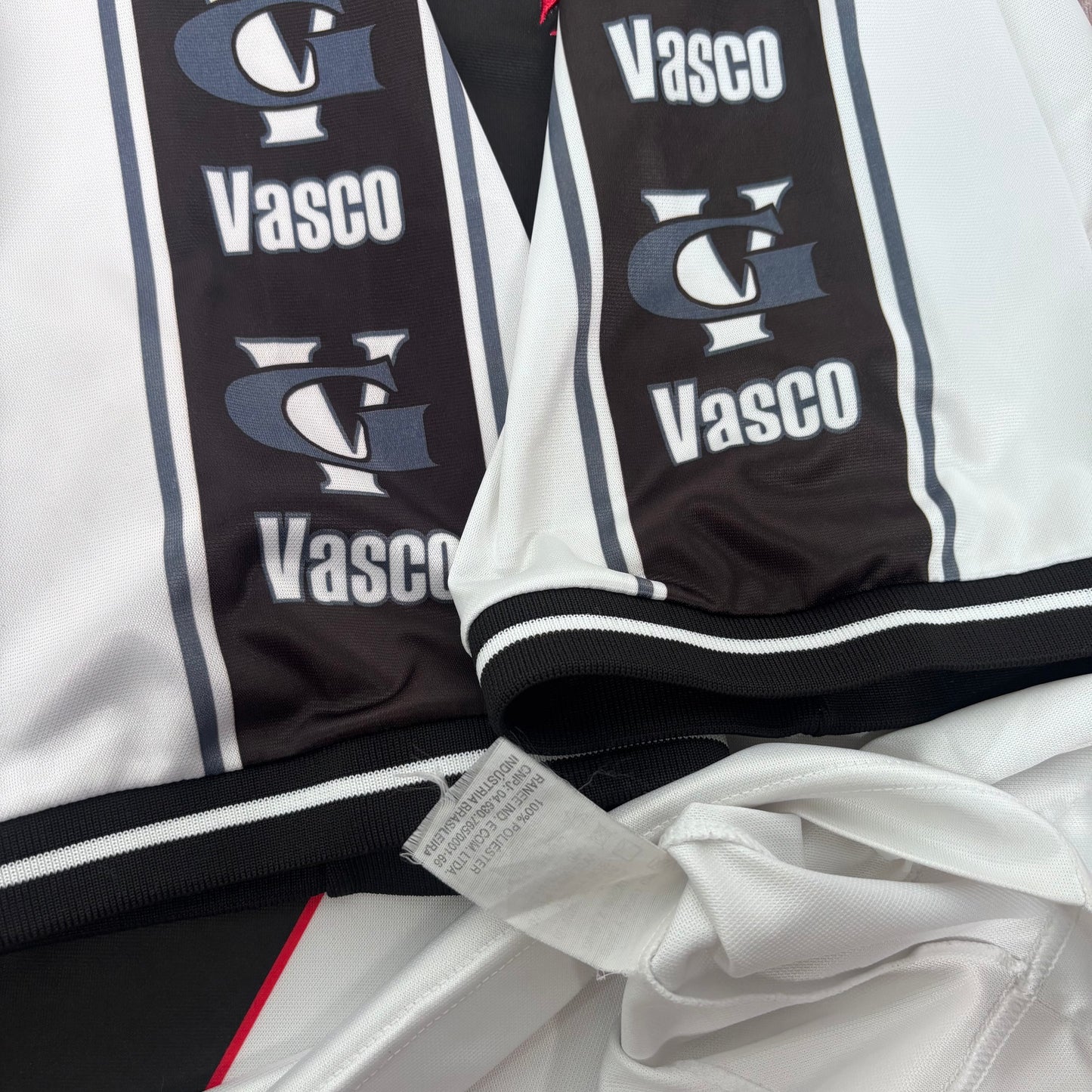 2001/02 Vasco De Gama Home Shirt - Romario - XL