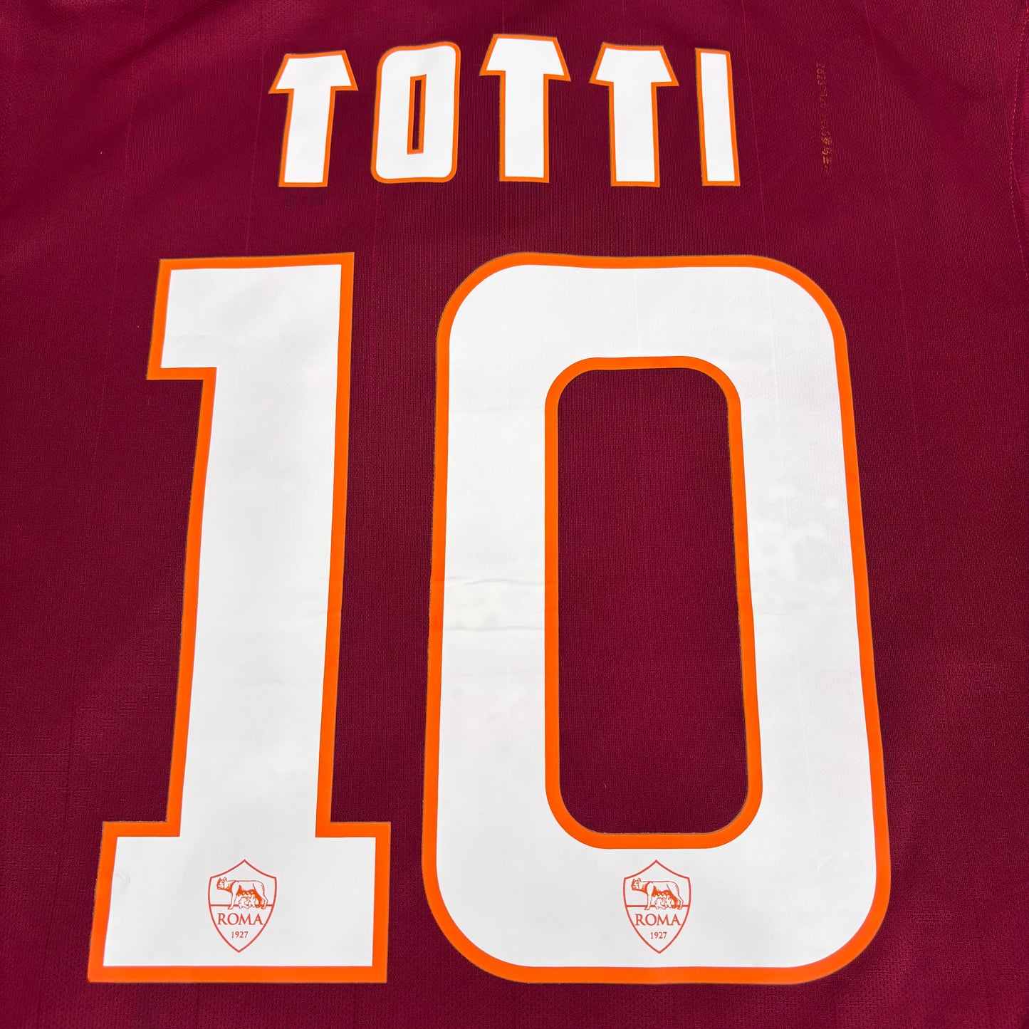 2014/15 AS Roma Home Shirt- Francesco Totti - S