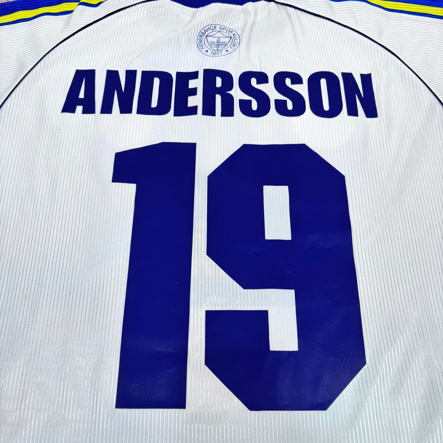 2000/01 Fenerbache Away Shirt - Andersson - L