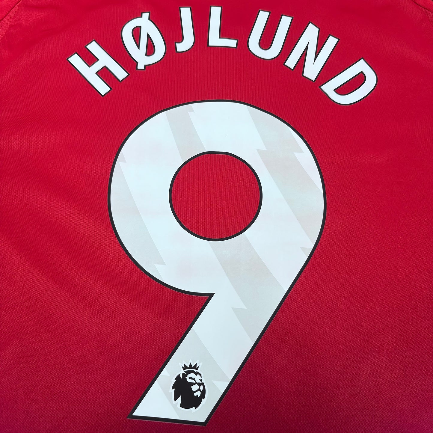 2024/25 Manchester United Home Longsleeve Shirt - Hojlund - L - New with Tag