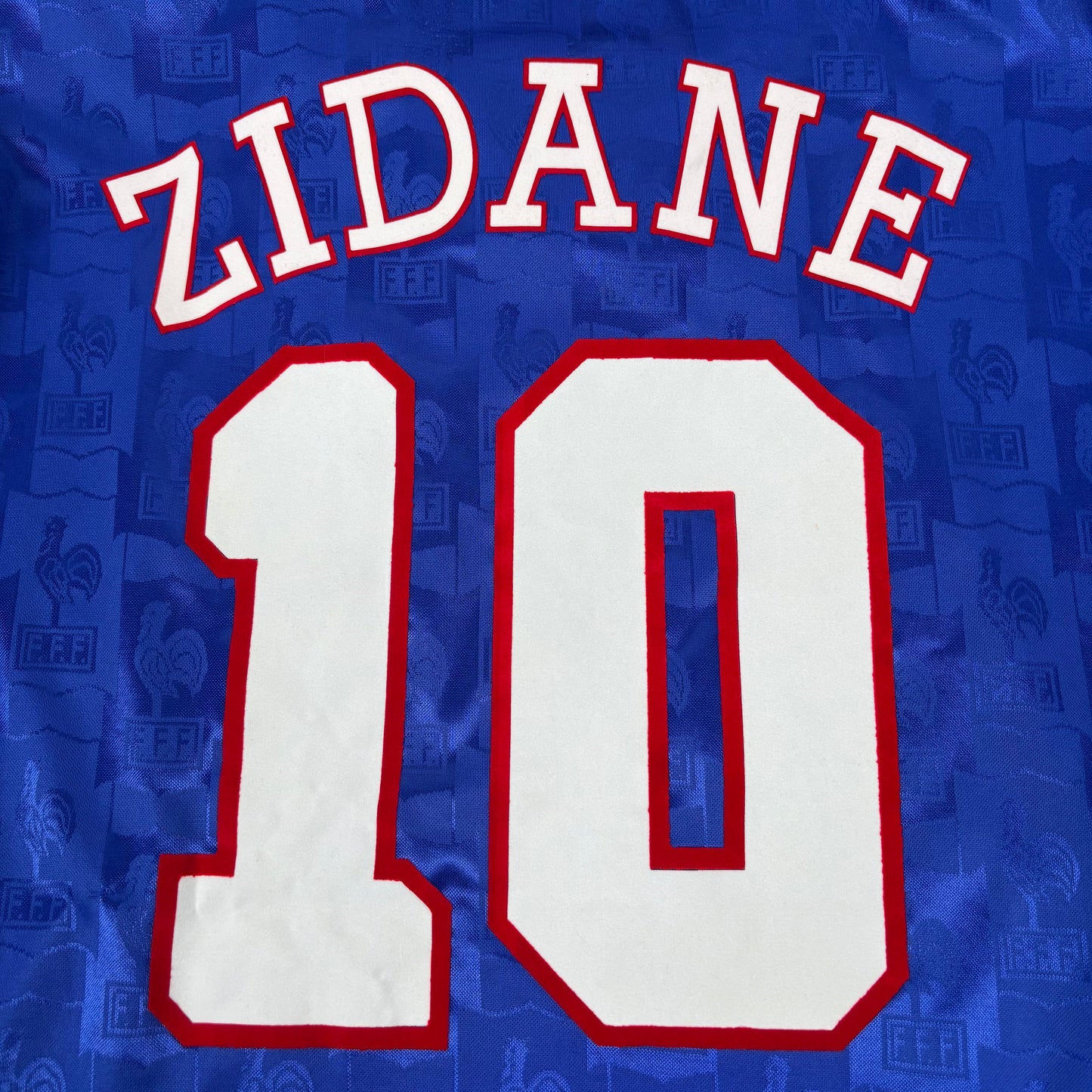 1996/97 France Home Shirt - Zidane - XL