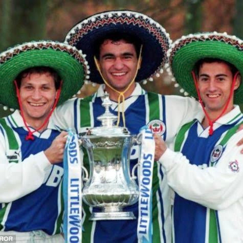 1997/98 Wigan Athletic Home Shirt