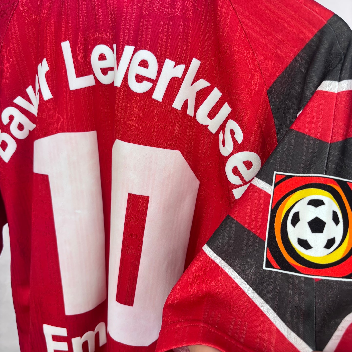 1997/98 Bayer Leverkusen Home Shirt - Emerson - L