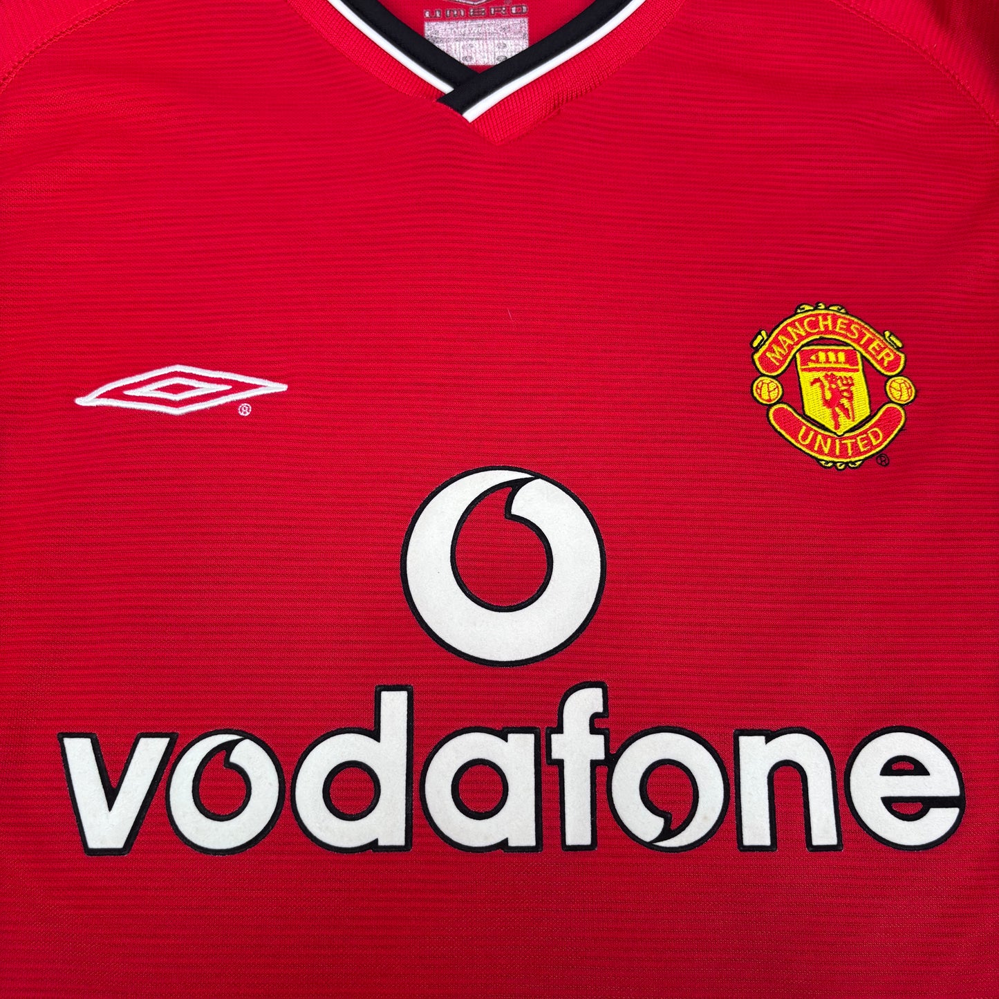2000/01 Manchester United Home Shirt - Keane - L