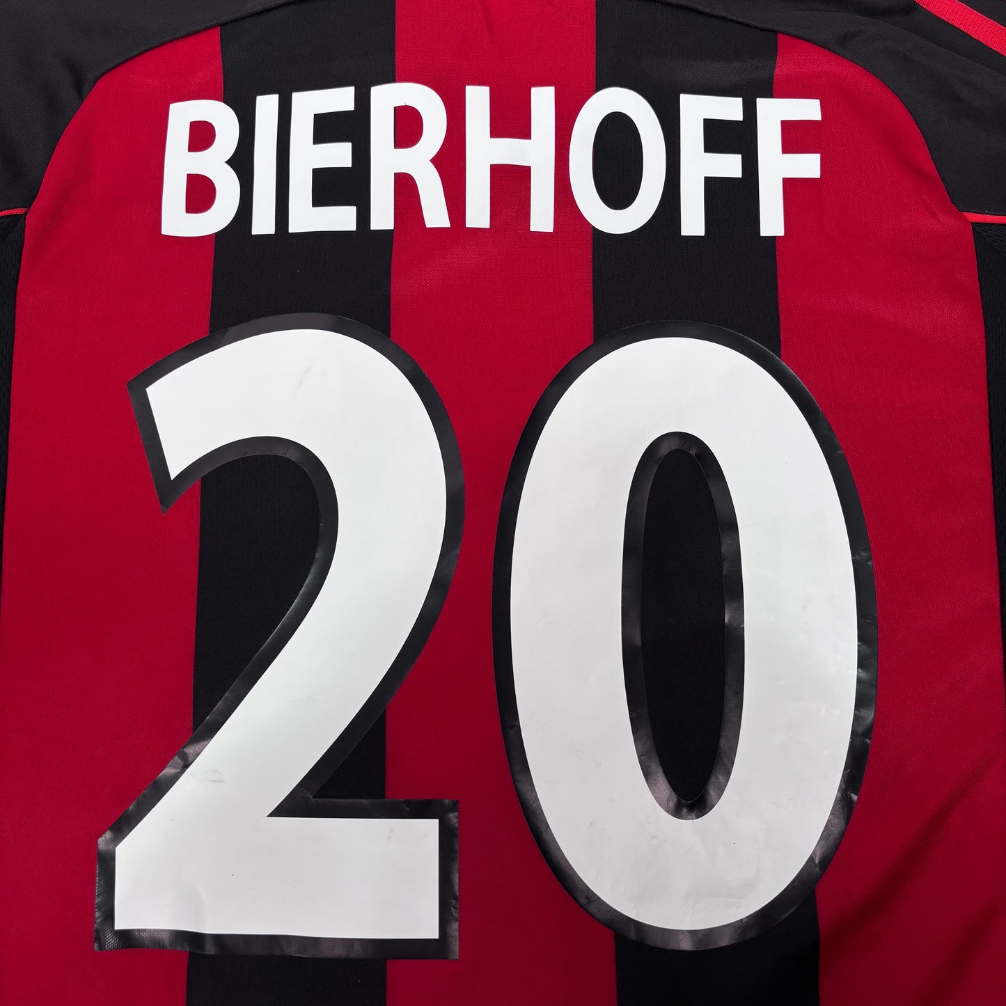 2000/01 AC Milan Home Shirt - Bierhoff - L