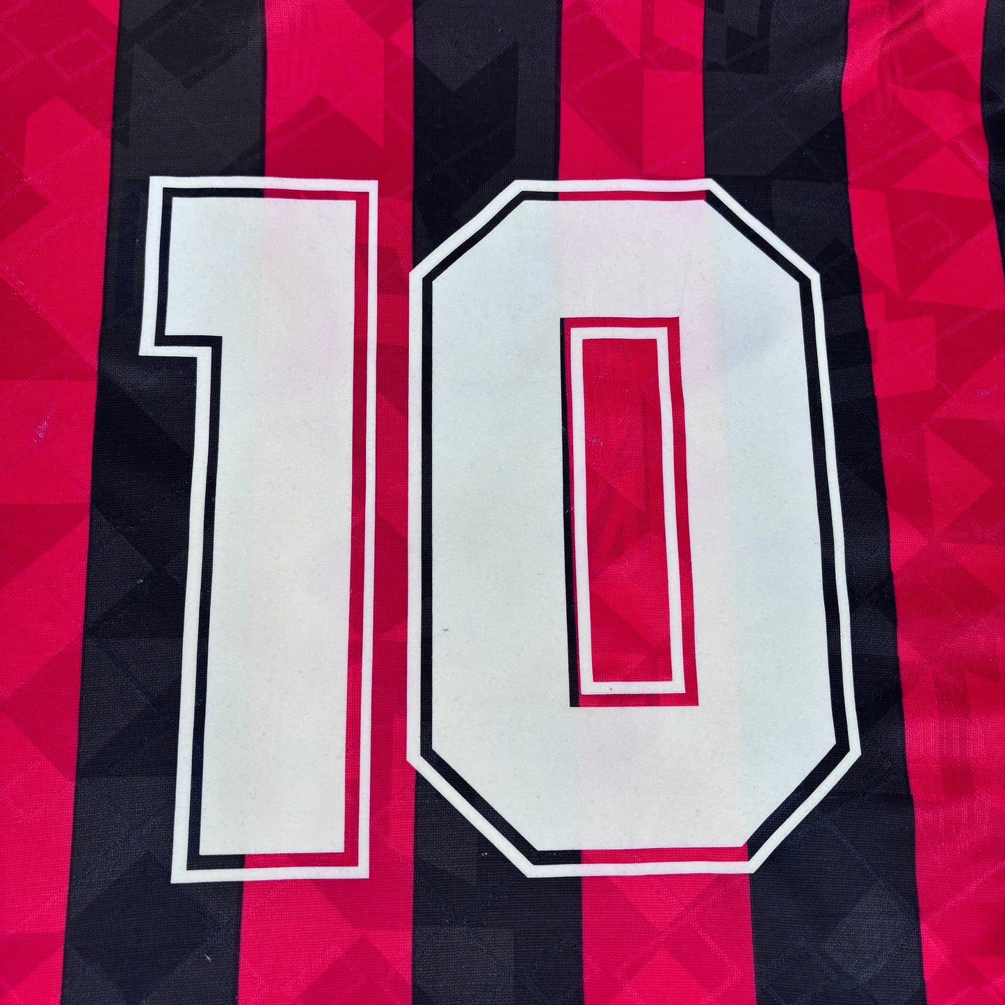 1994/95 AC Milan Home Longsleeve Shirt - Player Issue - Savicevic - L