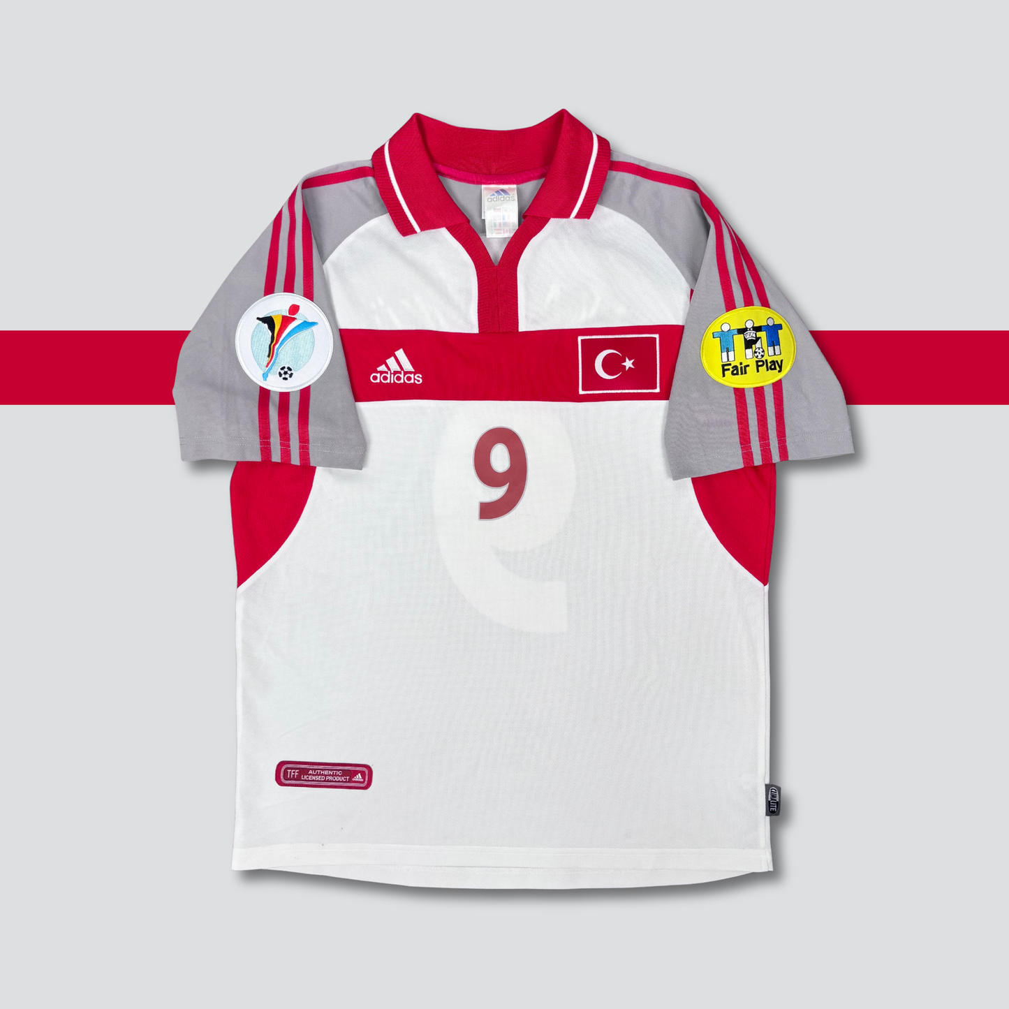 2000/01 Turkey Away Shirt - Hakan Sukur - M