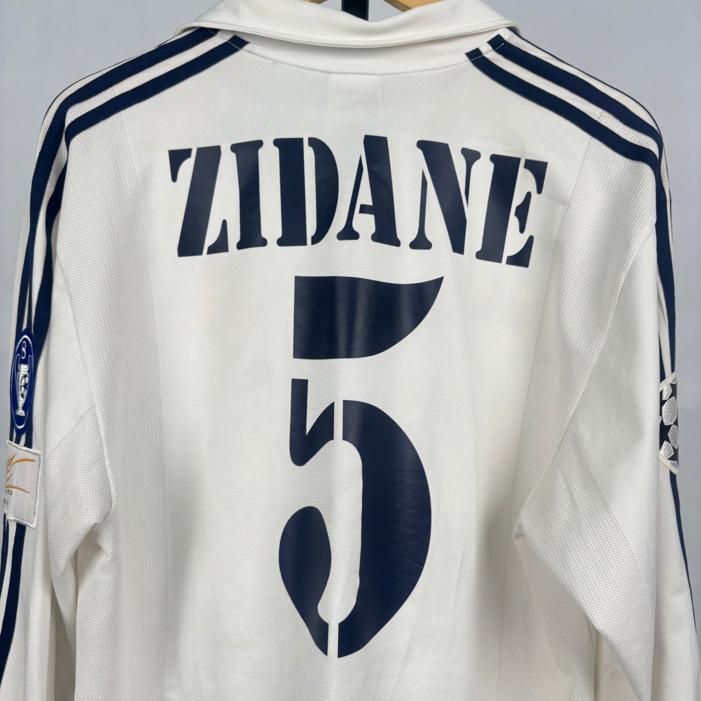 2002/03 Real Madrid Home Shirt Longsleeve - Zidane