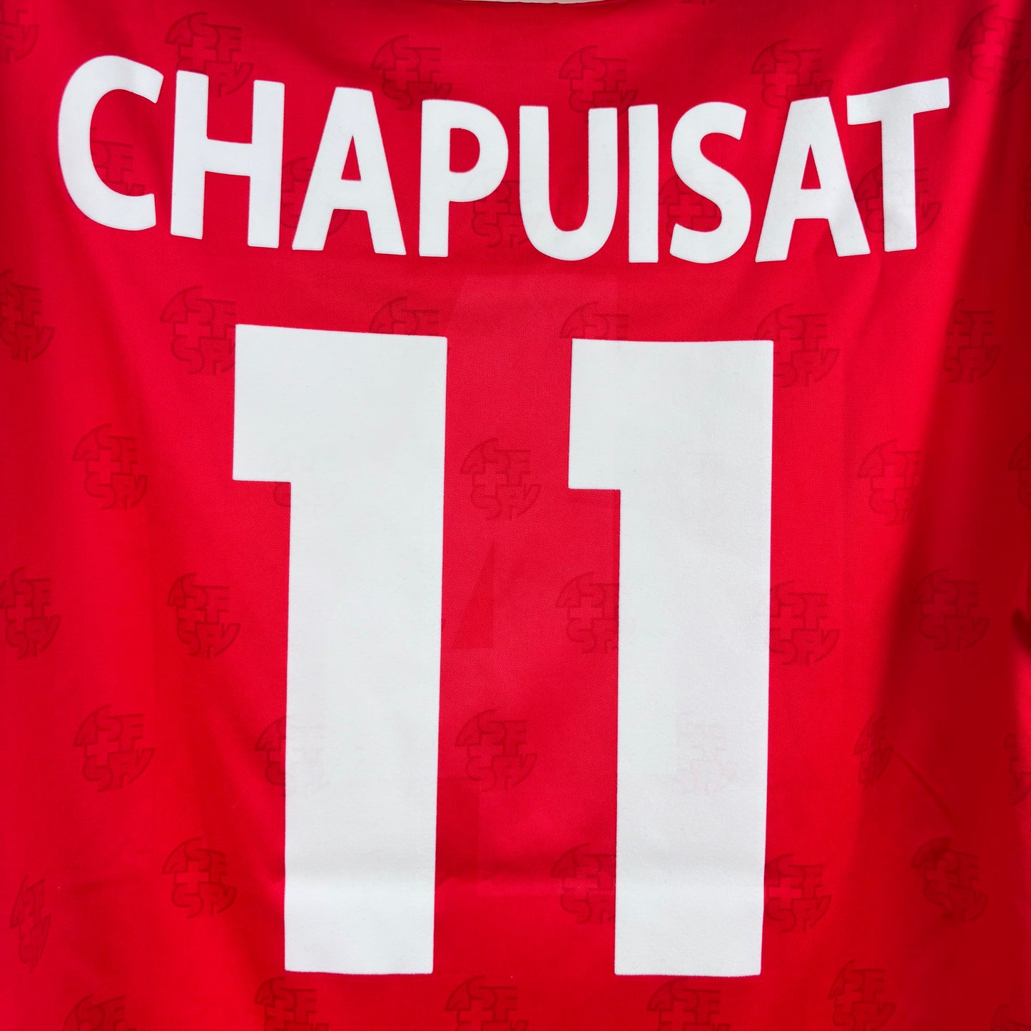 1994/95 Swiss Home Shirt - Chapuisat - M