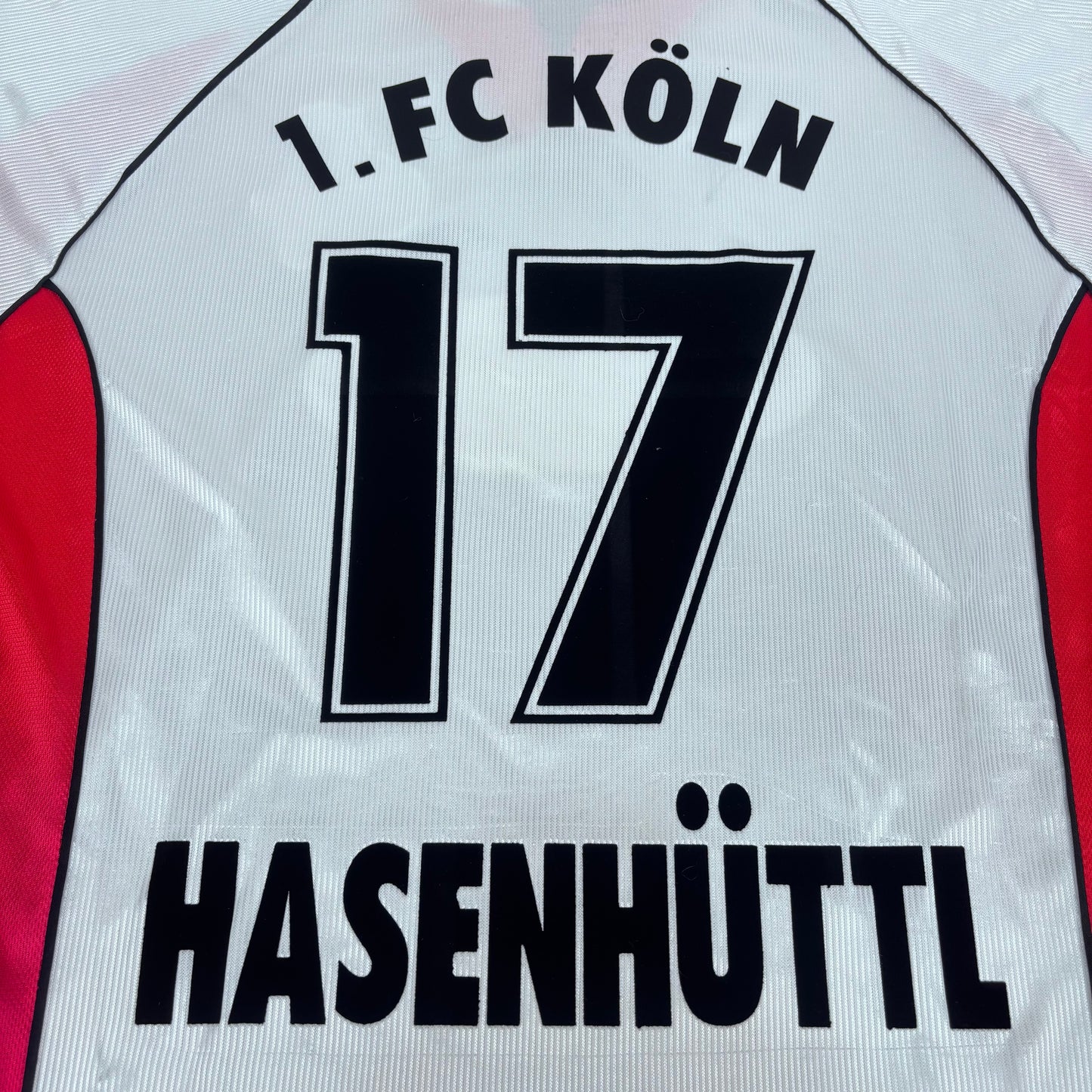 1998/99 FC Koln Home Shirt - Hussenhuttl - XXL
