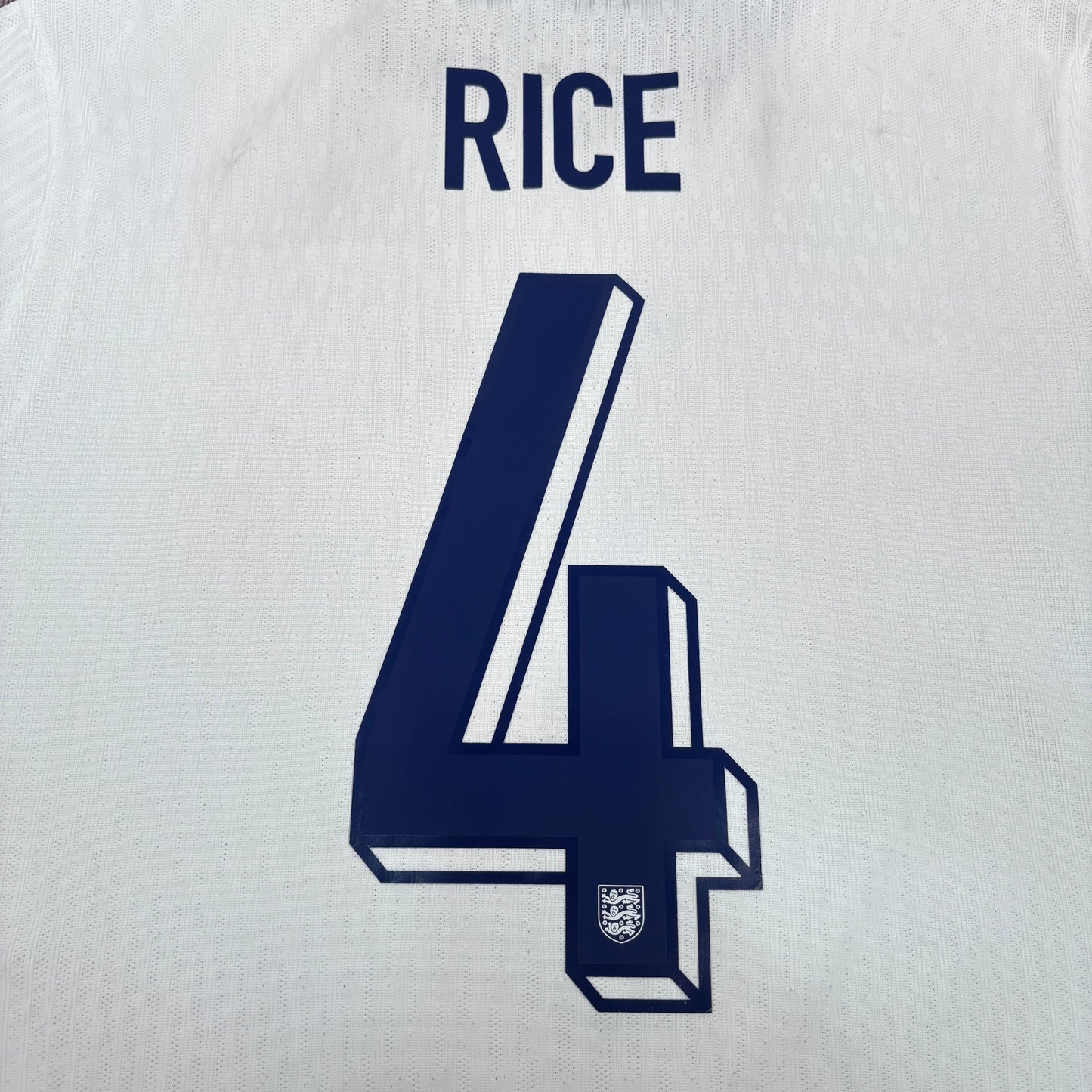 2024/25 England Home Shirt - Player Issue - Rice - L