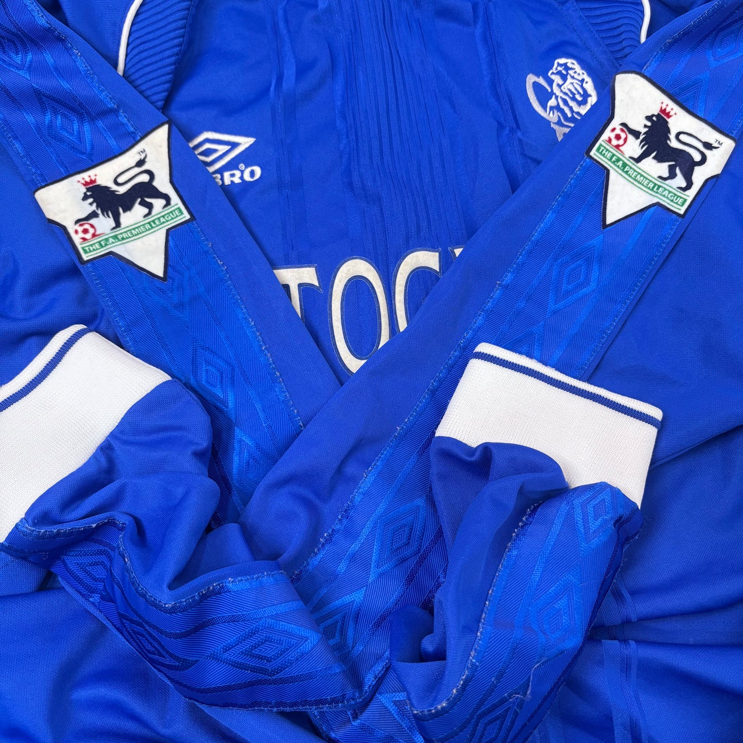 1999/00 Chelsea Home Shirt - Zola - Longsleeve - L