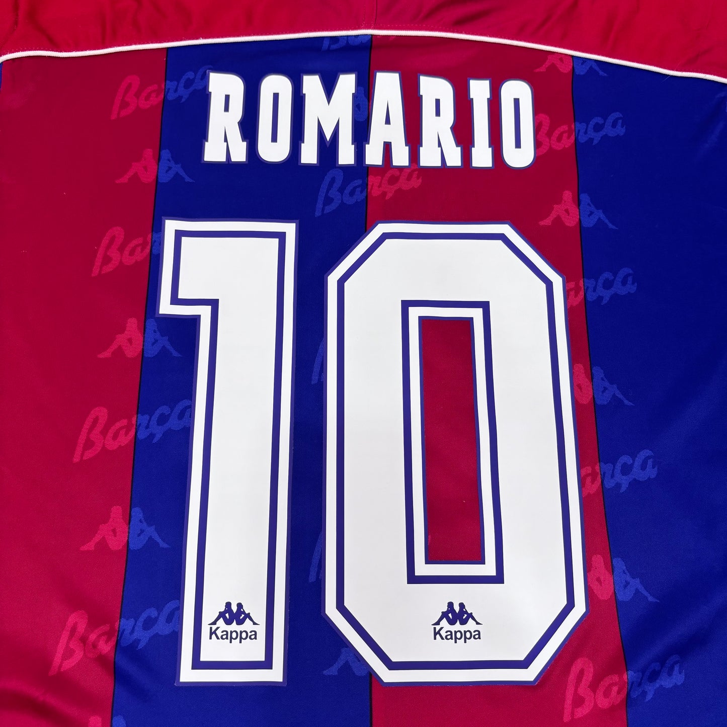 1993/94 Barcelona Home Shirt - Romario - L