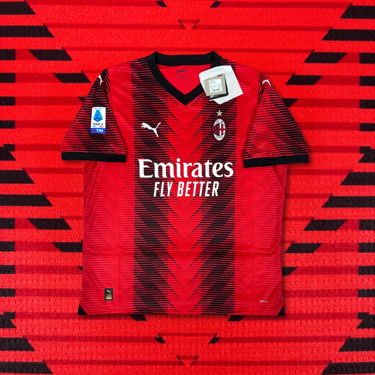 2023/24 AC Milan Home Shirt - Reijnders - XL - New with Tag
