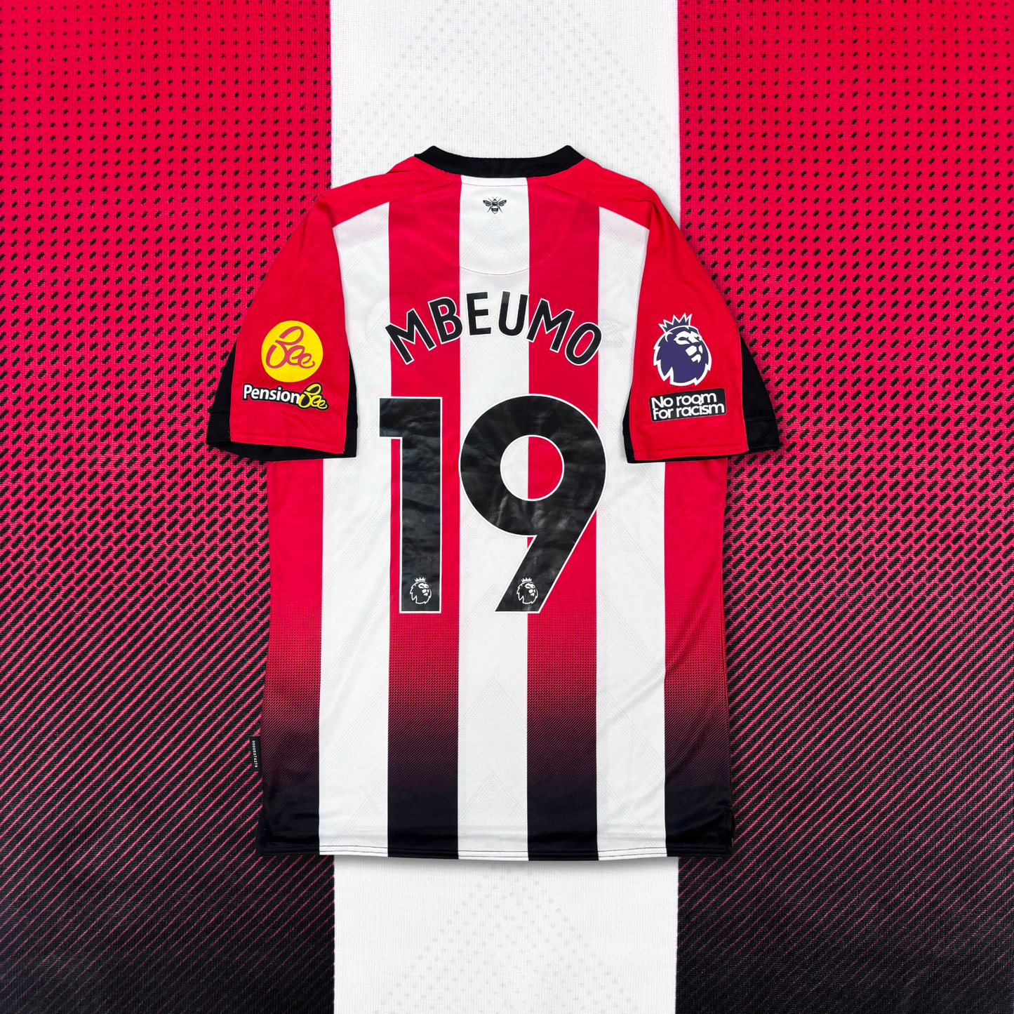 2024/25 Brentford Home Shirt - Mbeumo - L - New with Tag