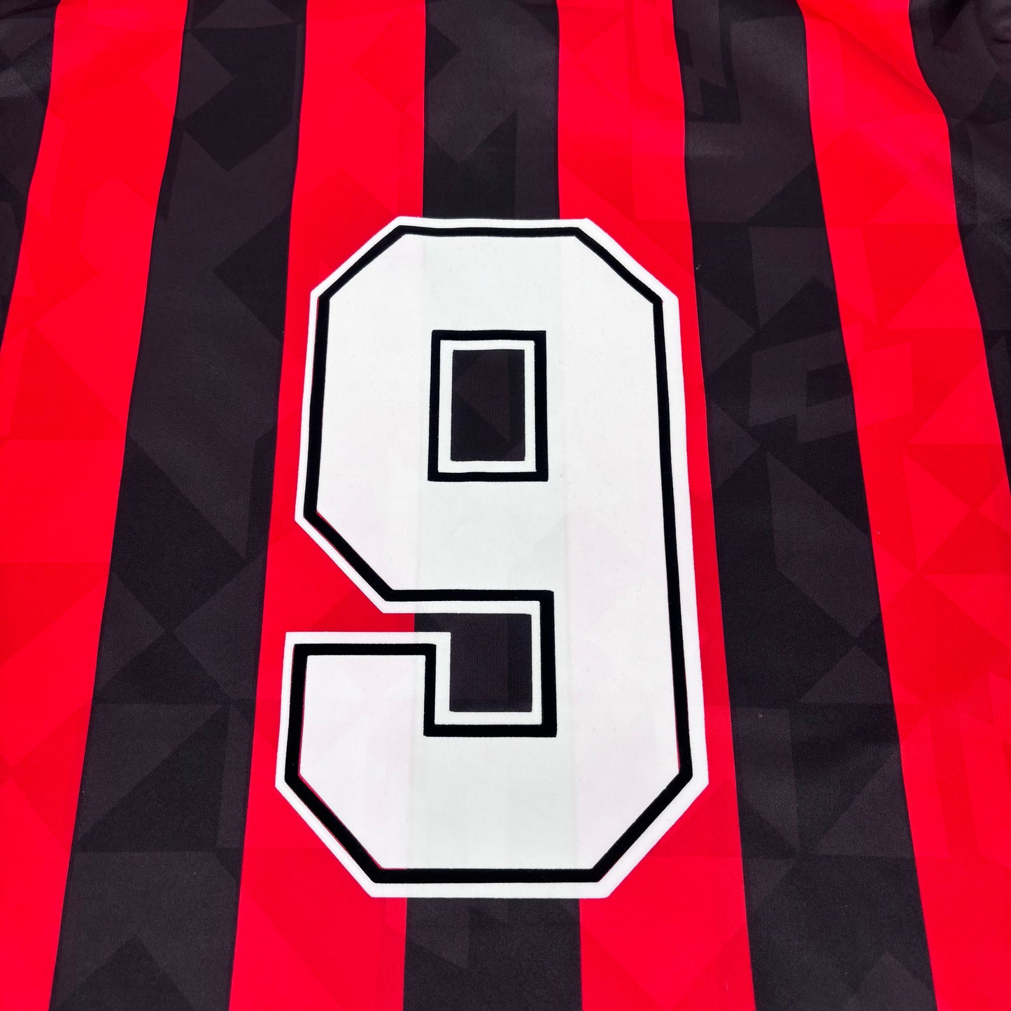 1993/94 AC Milan Home Longsleeve Shirt - Van Basten - M