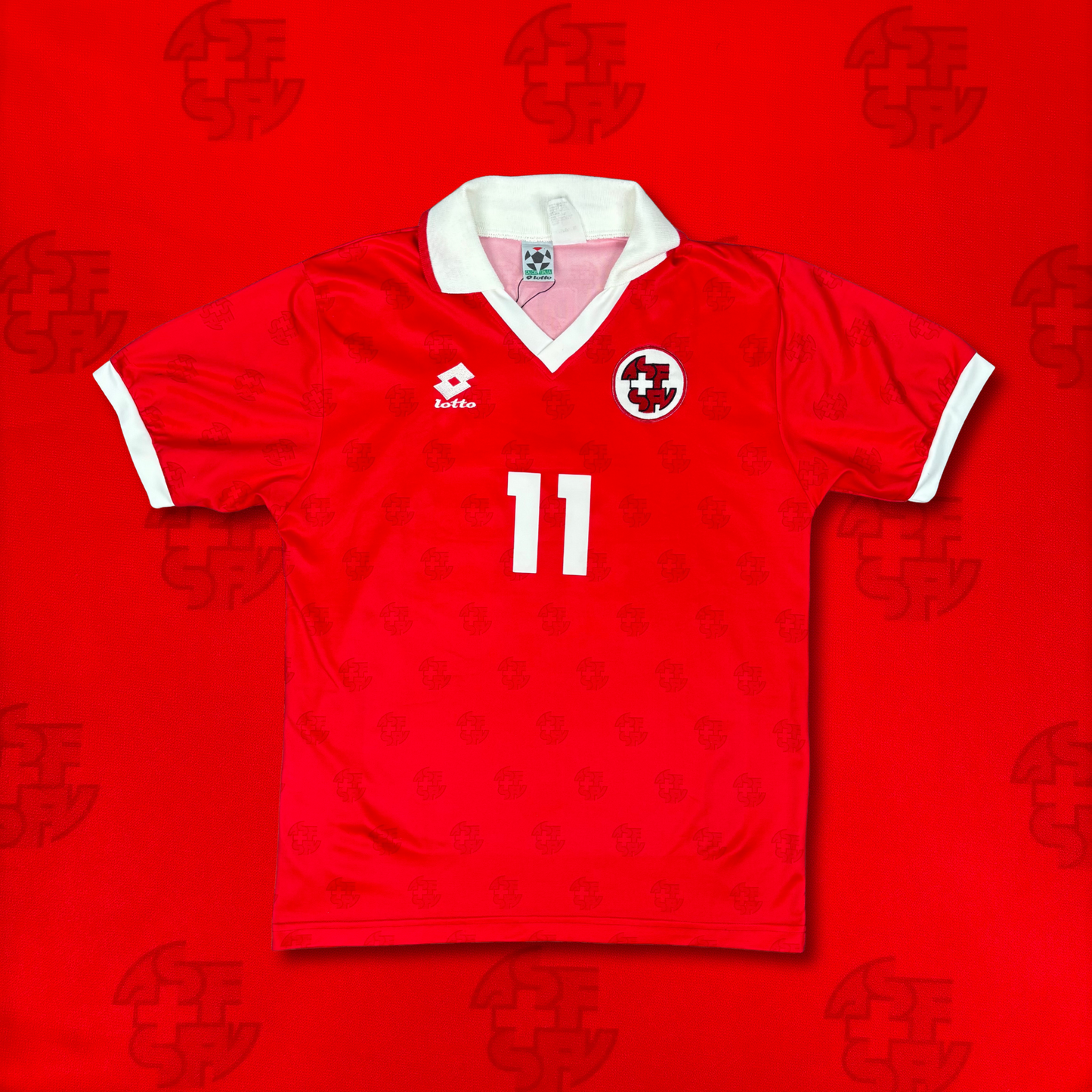 1994/95 Swiss Home Shirt - Chapuisat - M