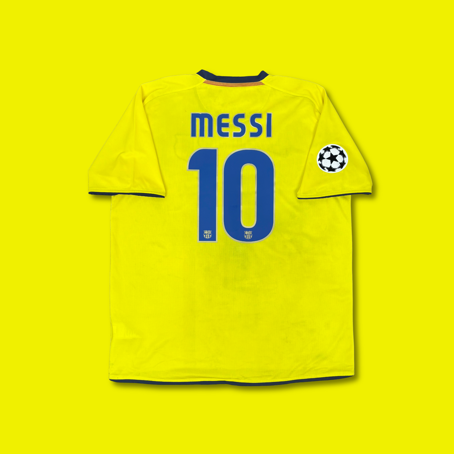 2008/09 Barcelona Away Shirt - Messi - XL