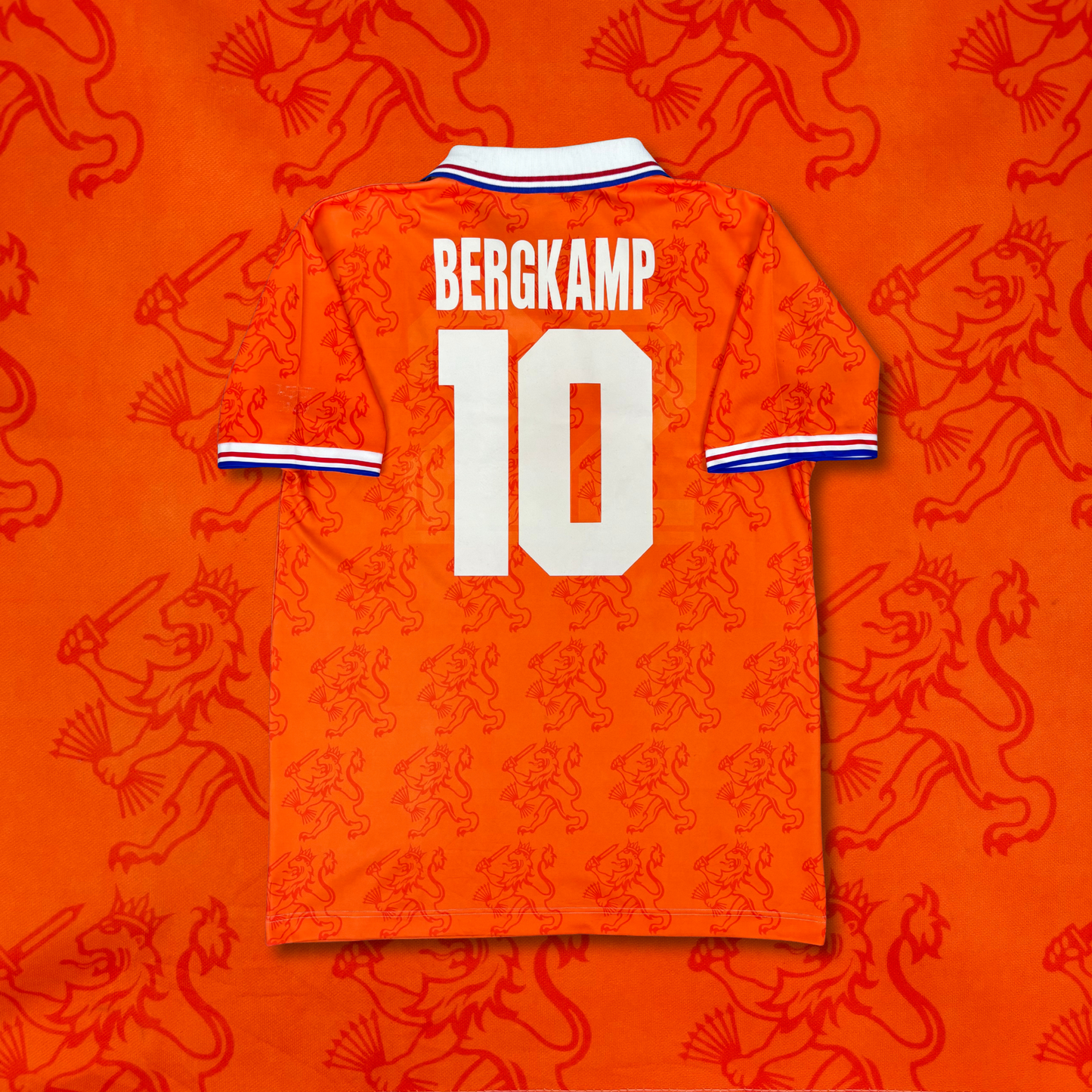 1994/95 Netherland Home Shirt - Bergkamp - L
